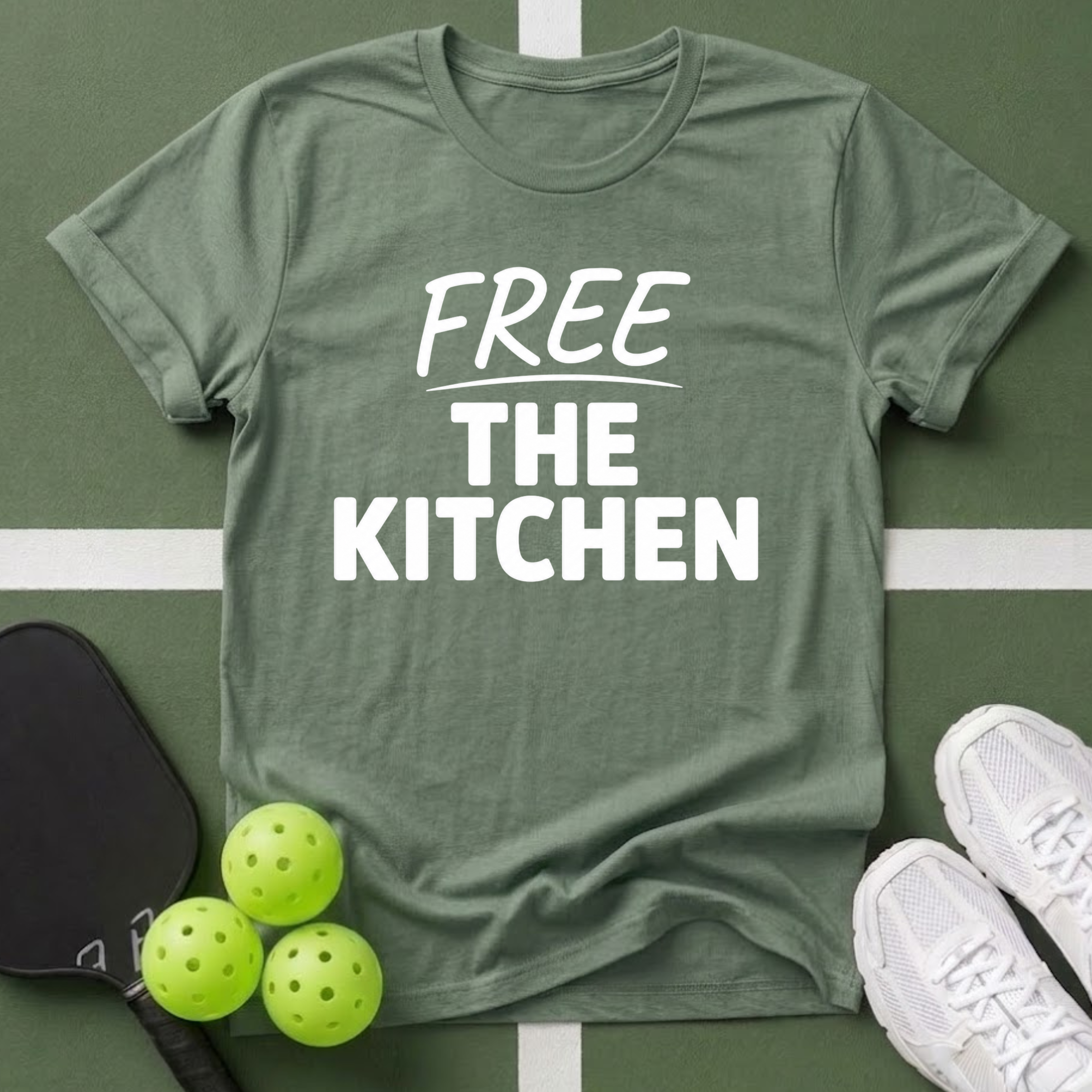 Paddle Power- Free Minimal T-Shirt