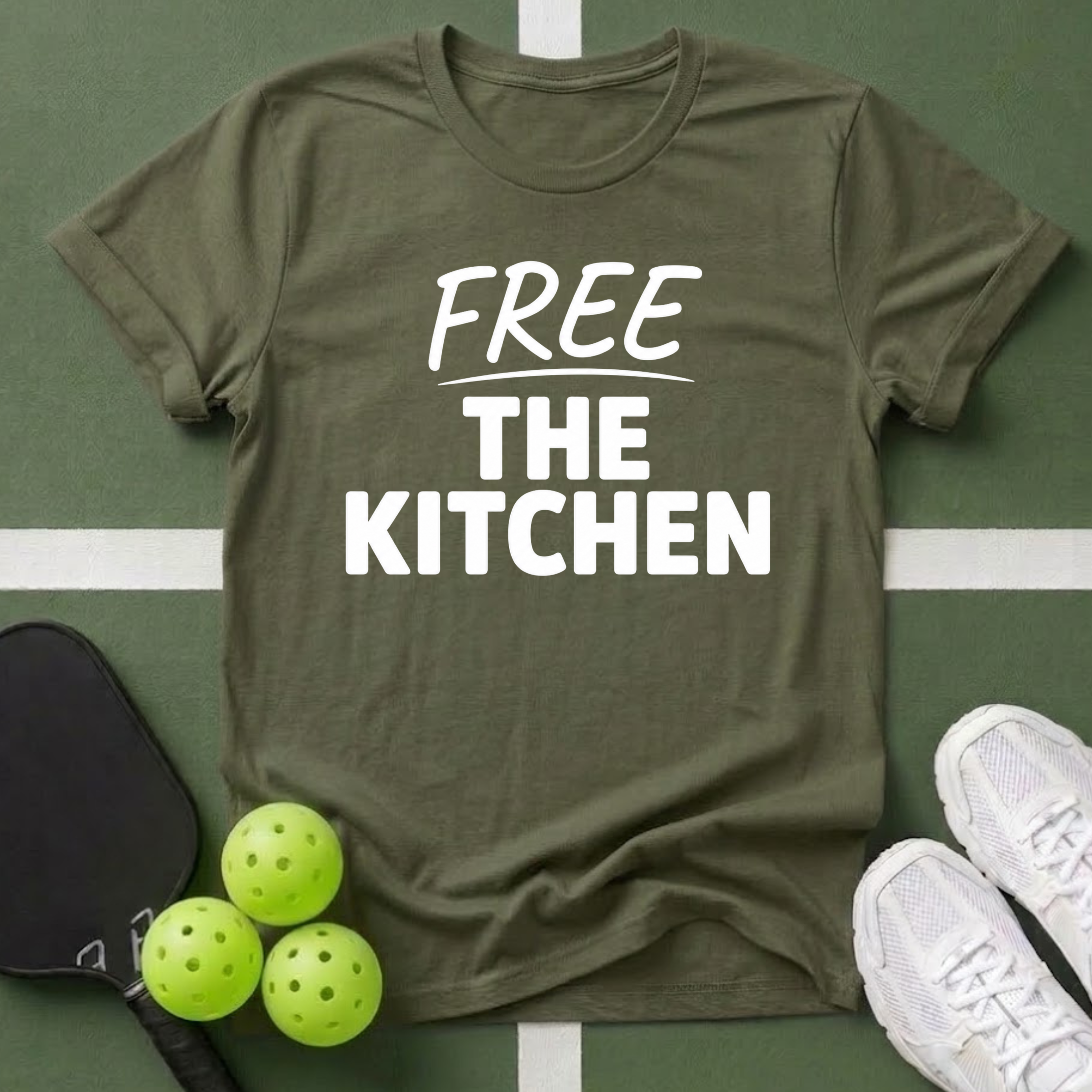 Paddle Power- Free Minimal T-Shirt