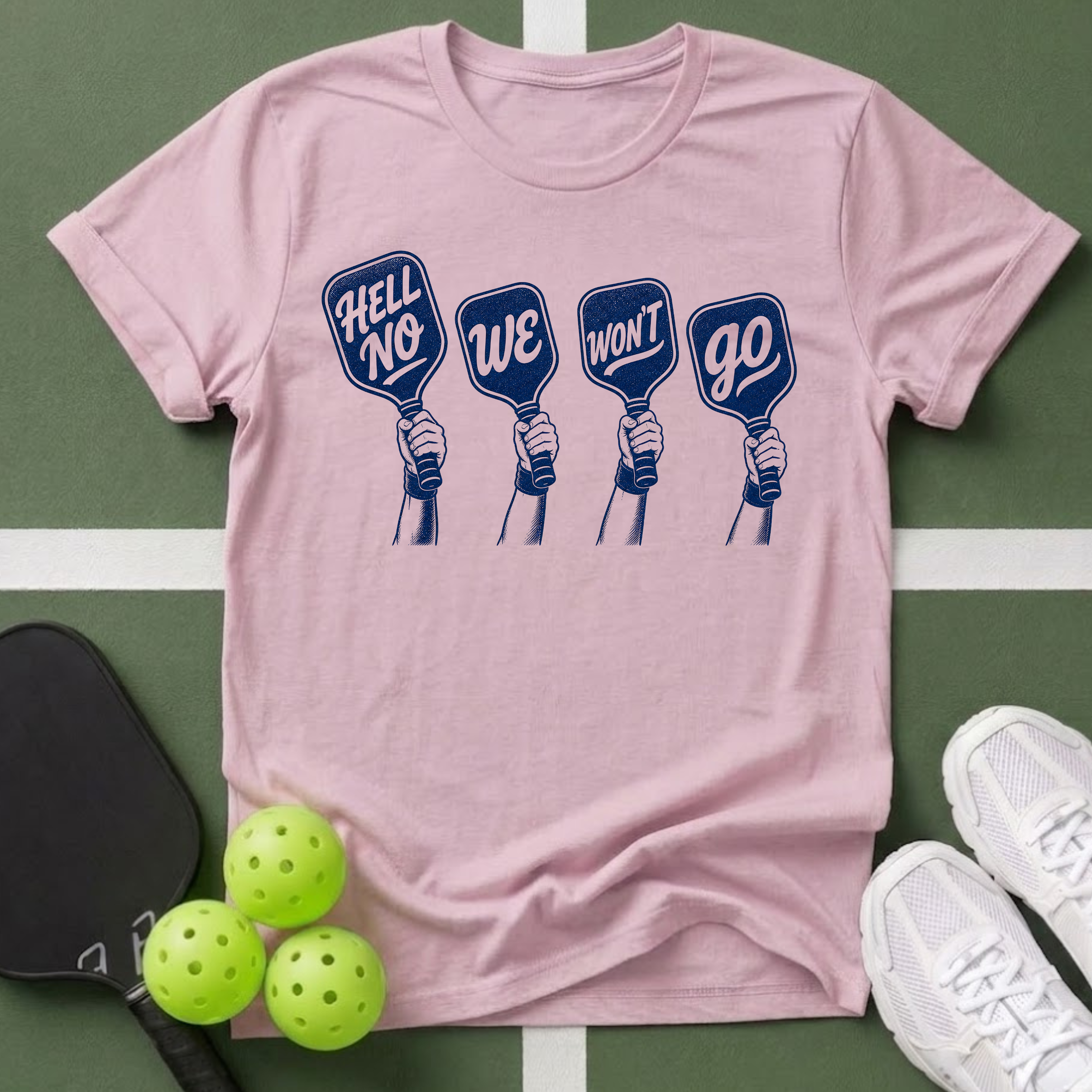 Paddle Power- Protest Hell No T-Shirt