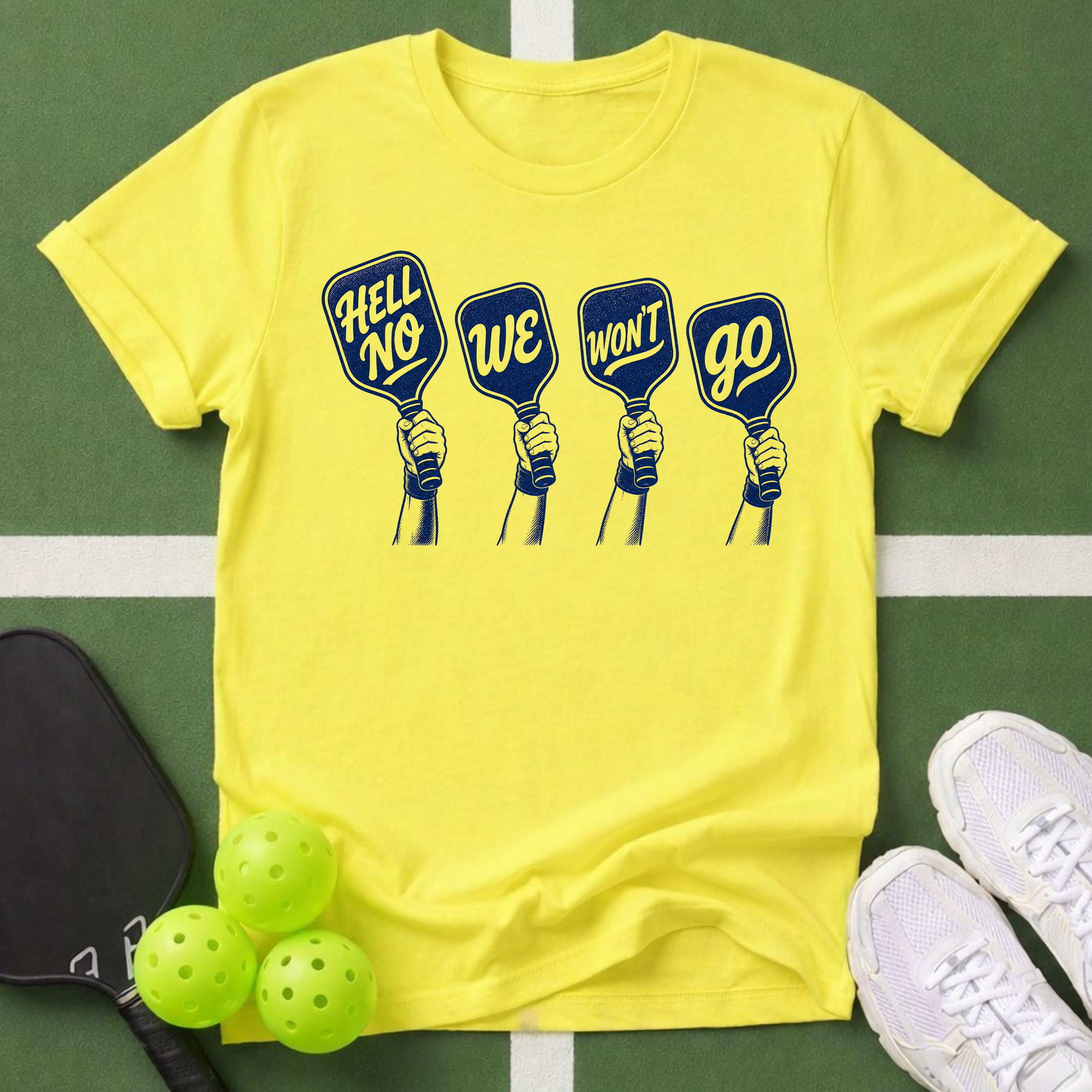 Paddle Power- Protest Hell No T-Shirt