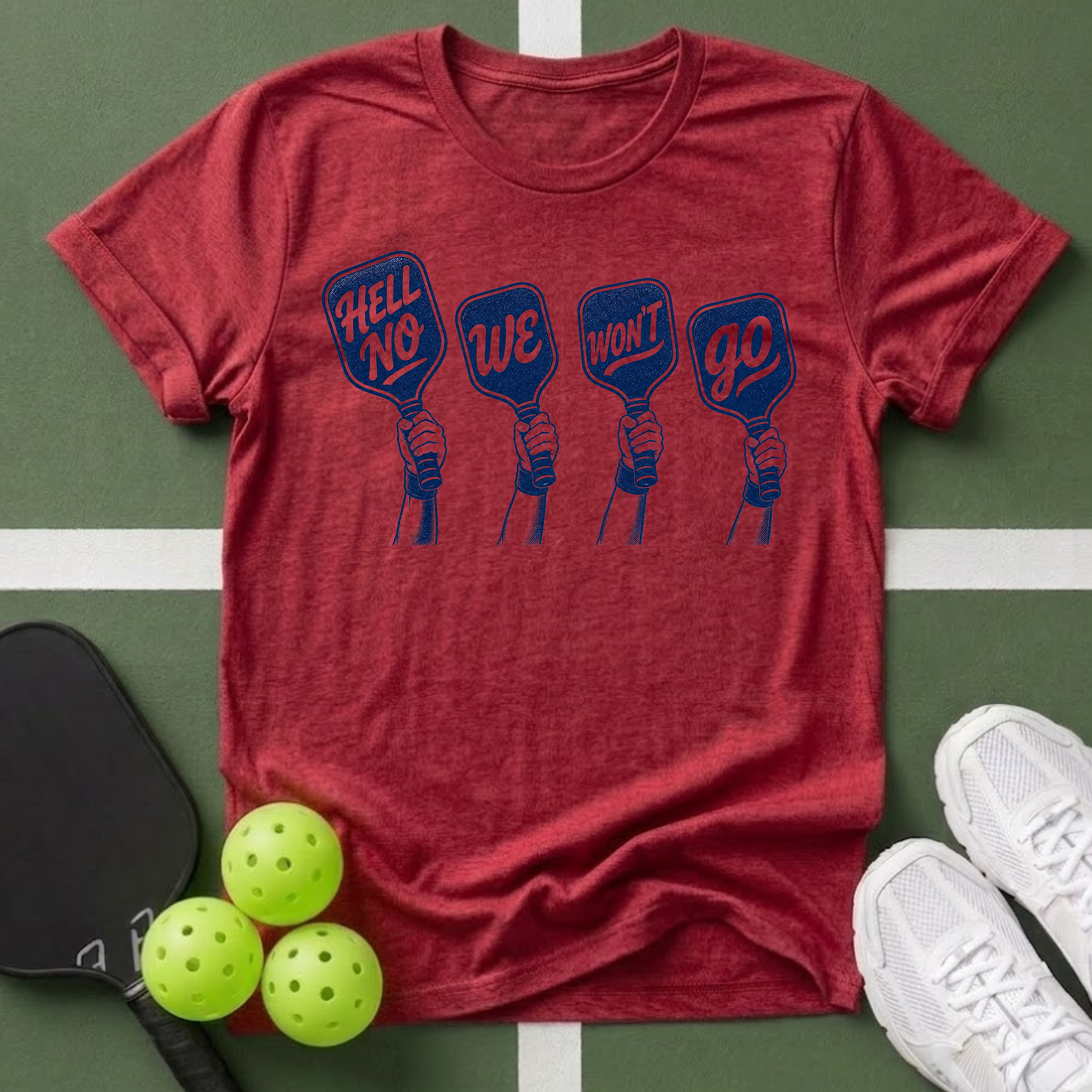 Paddle Power- Protest Hell No T-Shirt
