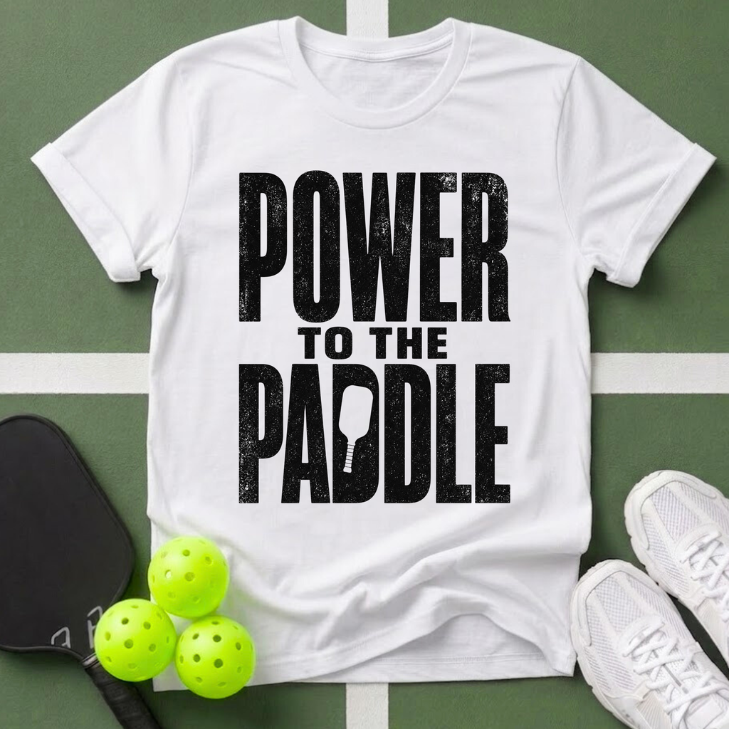Paddle Power- Power to the Paddle T-Shirt