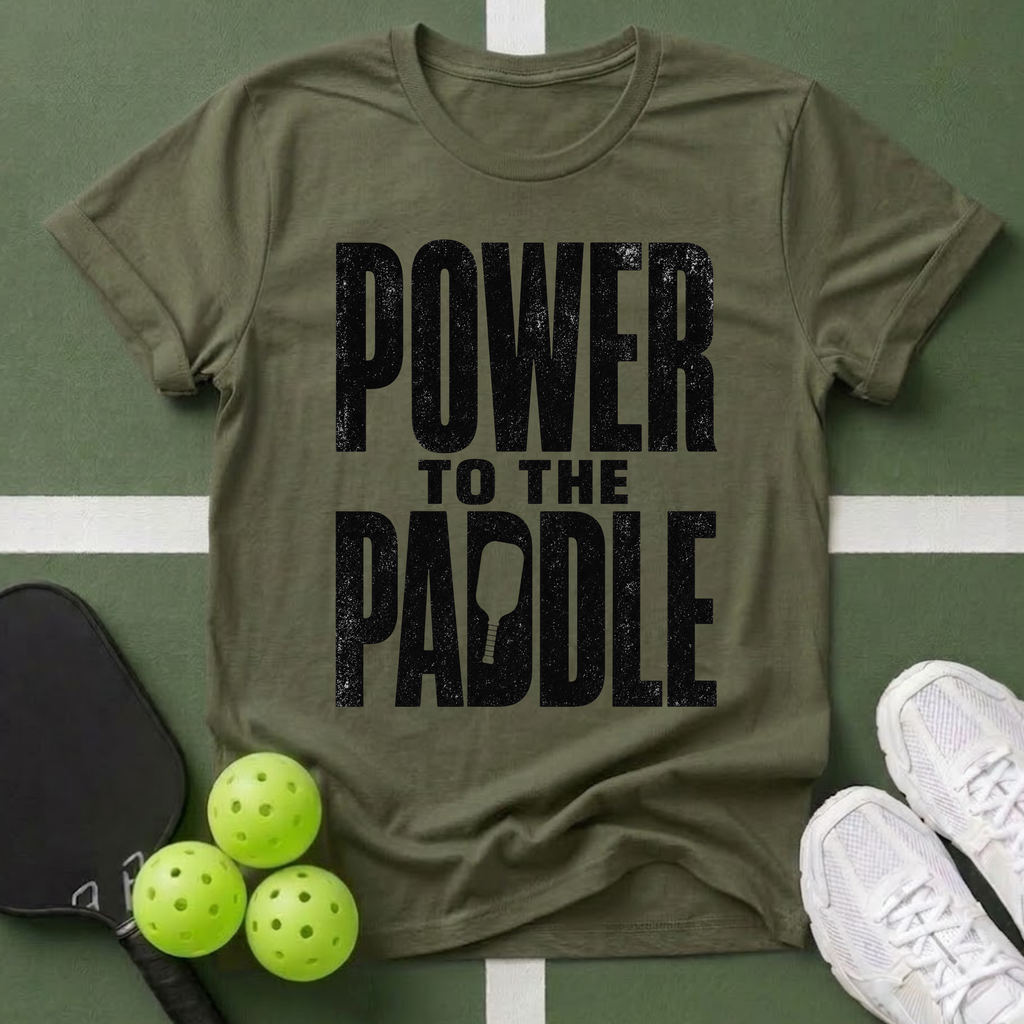 Paddle Power- Power to the Paddle T-Shirt