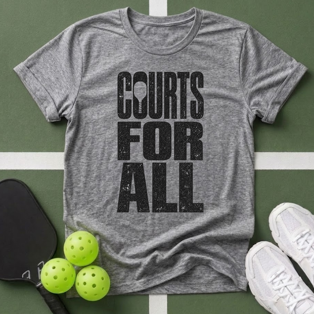 Paddle Power- Courts For All T-Shirt