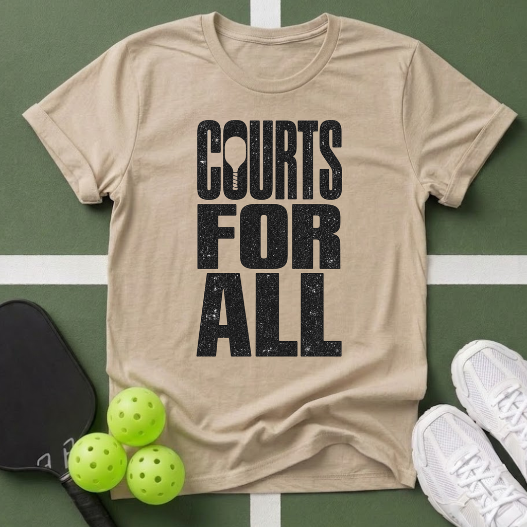 Paddle Power- Courts For All T-Shirt