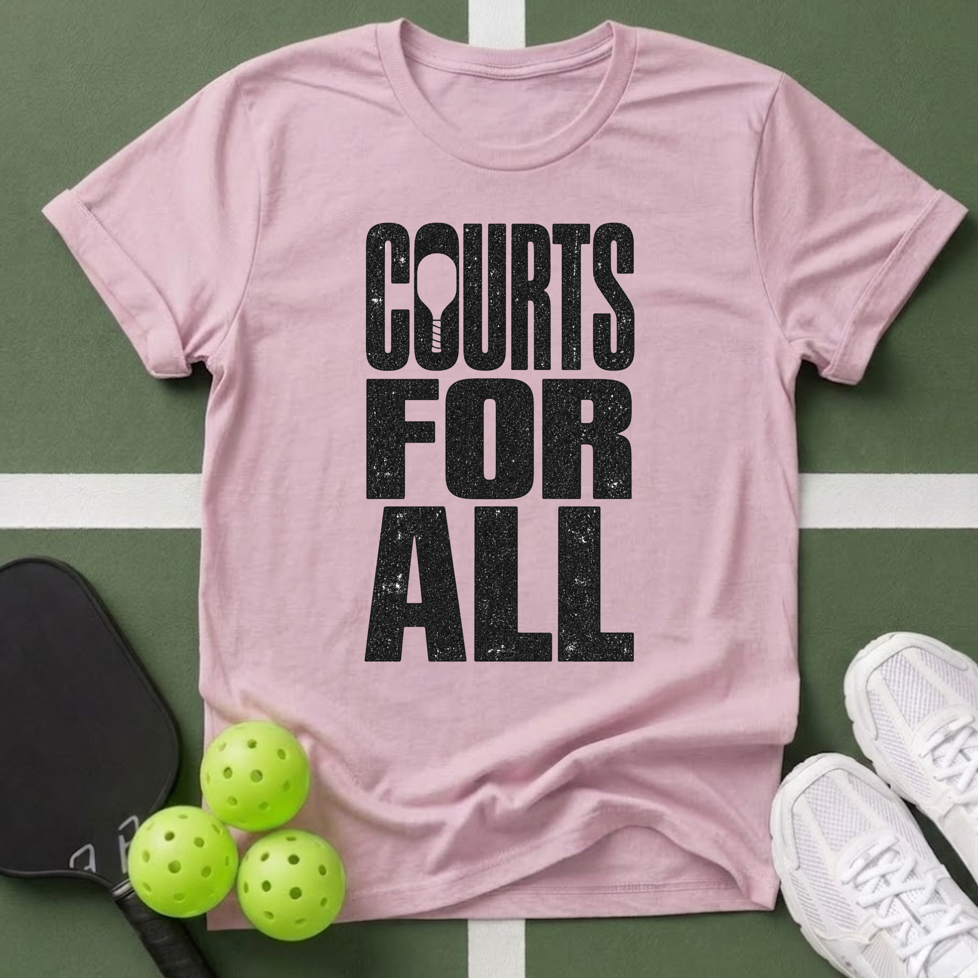 Paddle Power- Courts For All T-Shirt