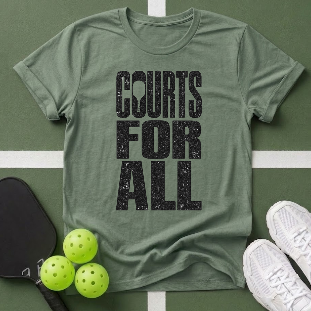 Paddle Power- Courts For All T-Shirt