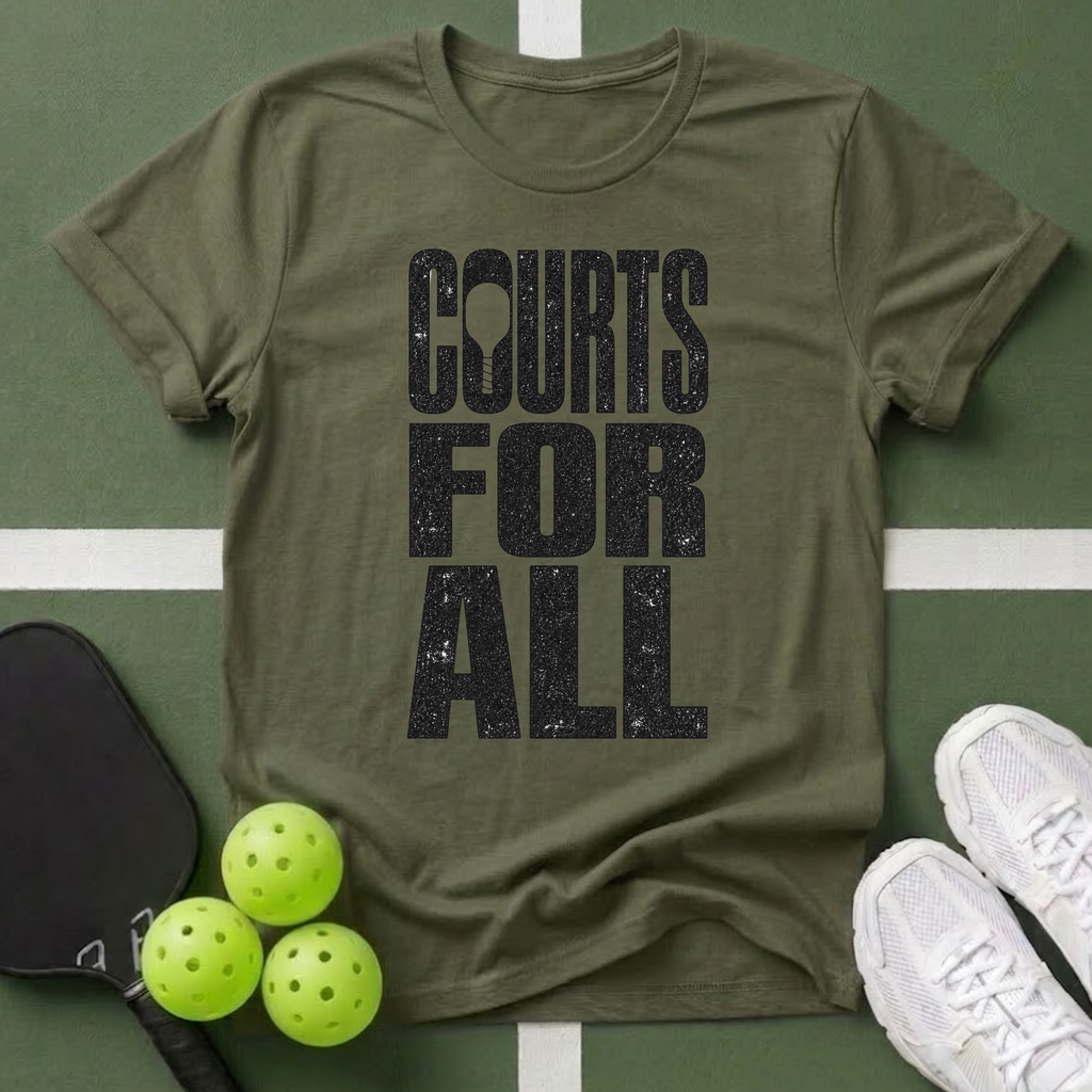 Paddle Power- Courts For All T-Shirt