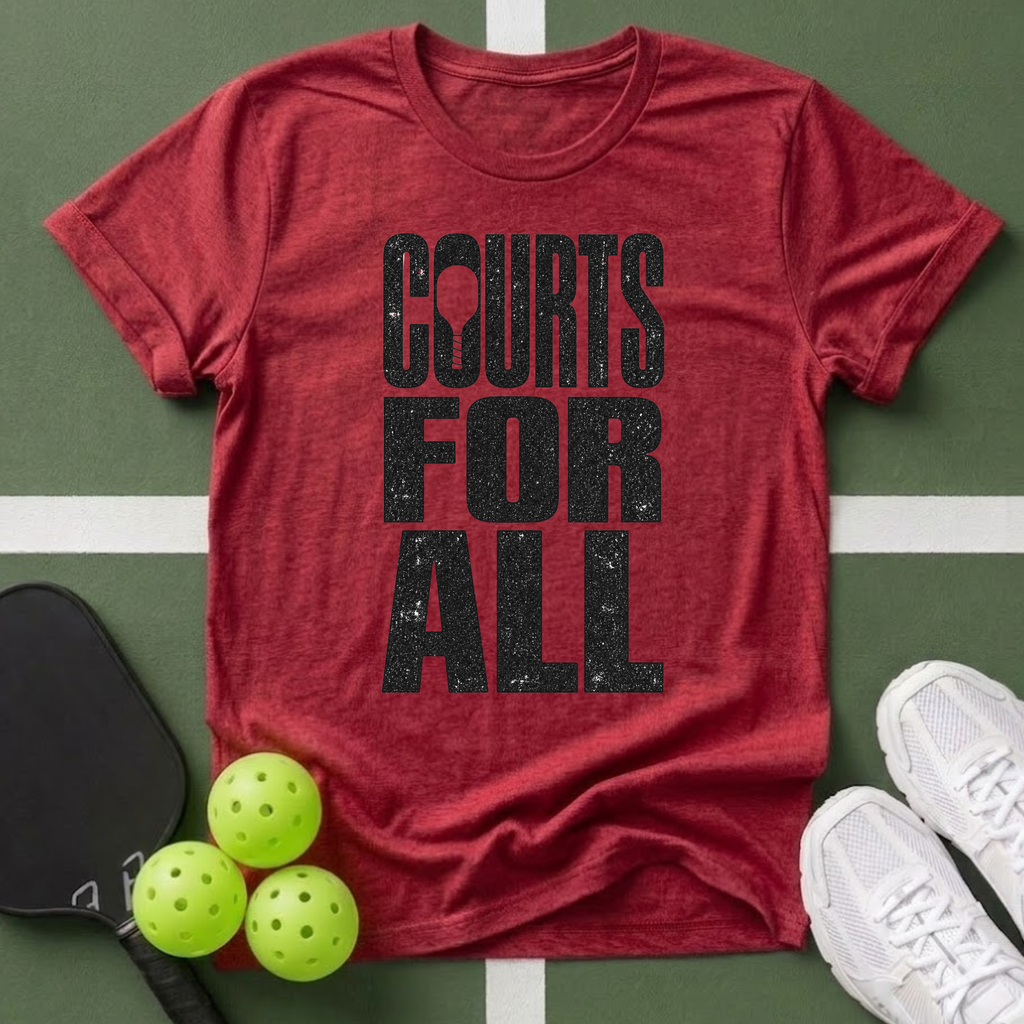 Paddle Power- Courts For All T-Shirt