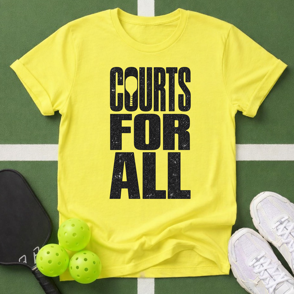 Paddle Power- Courts For All T-Shirt