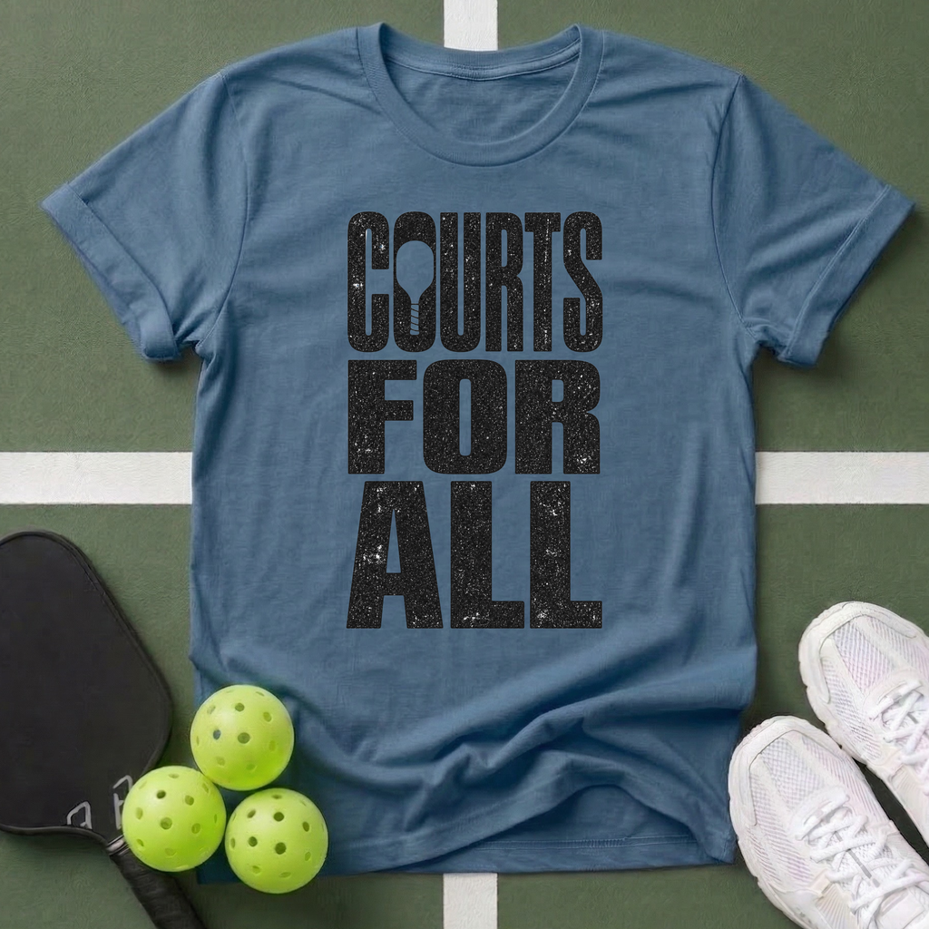 Paddle Power- Courts For All T-Shirt