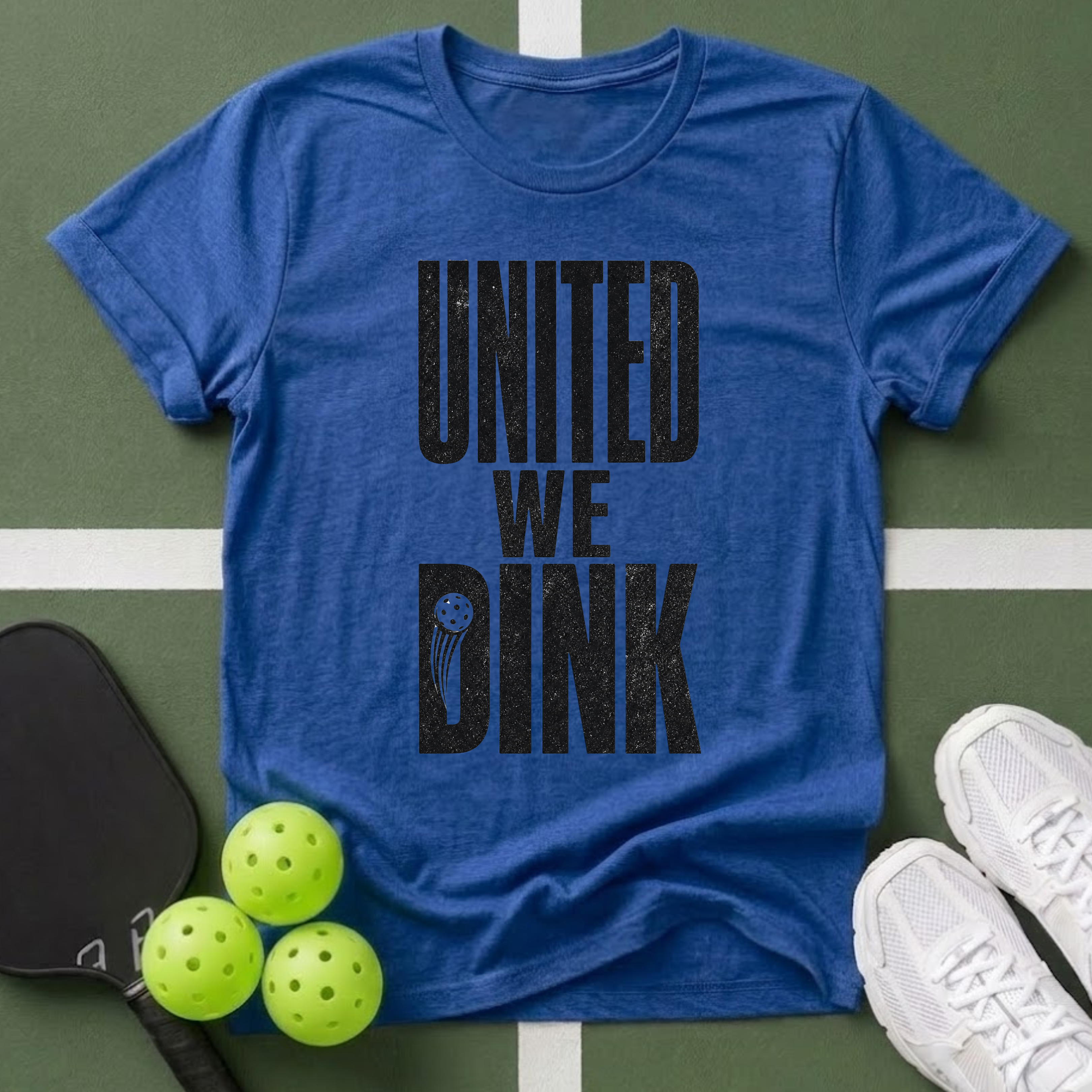 Paddle Power- United We Dink T-Shirt