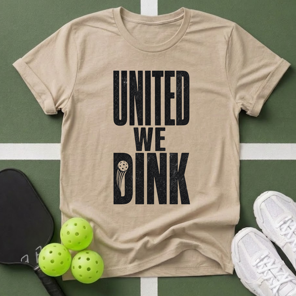 Paddle Power- United We Dink T-Shirt