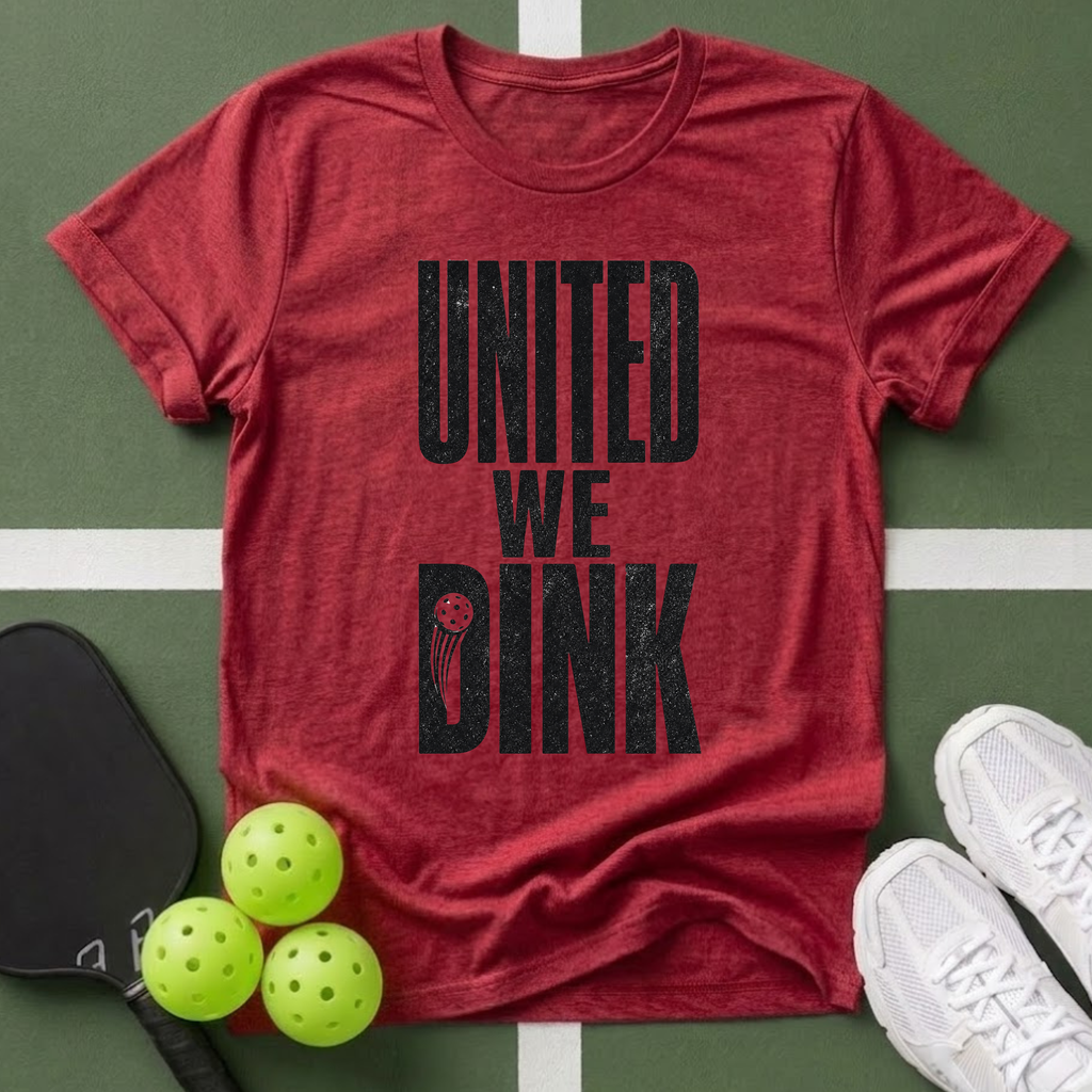 Paddle Power- United We Dink T-Shirt