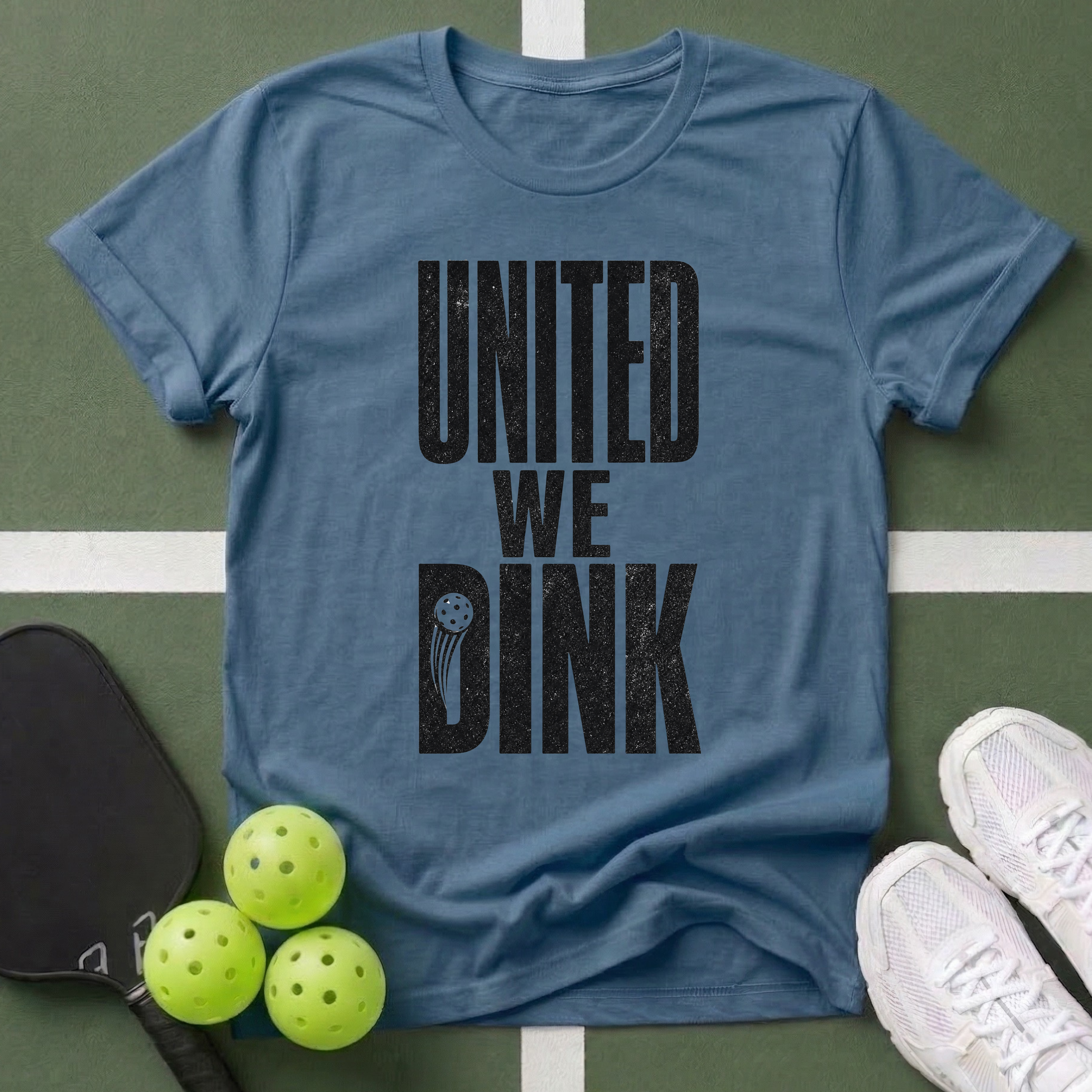 Paddle Power- United We Dink T-Shirt