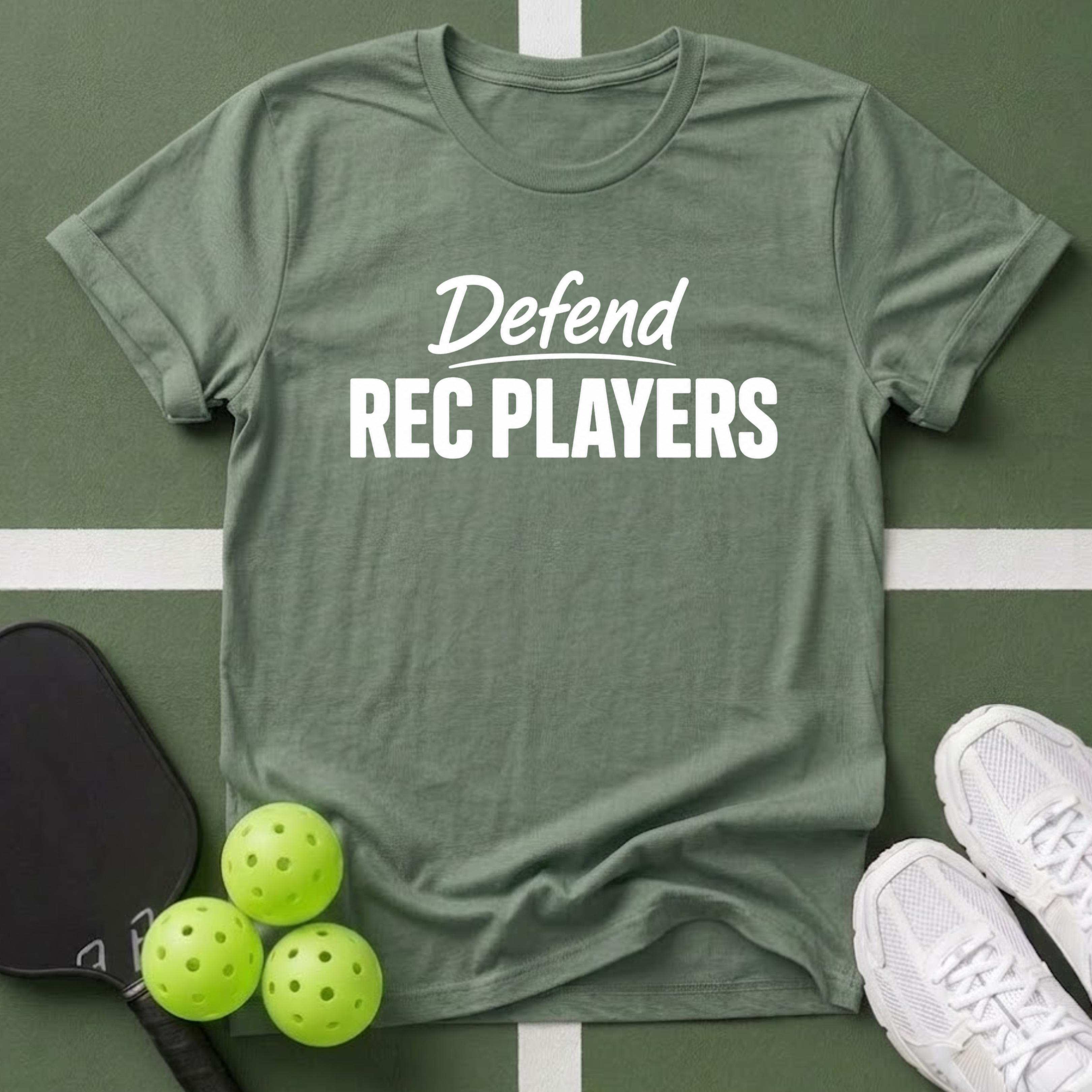 Paddle Power- Defend Minimal T-Shirt