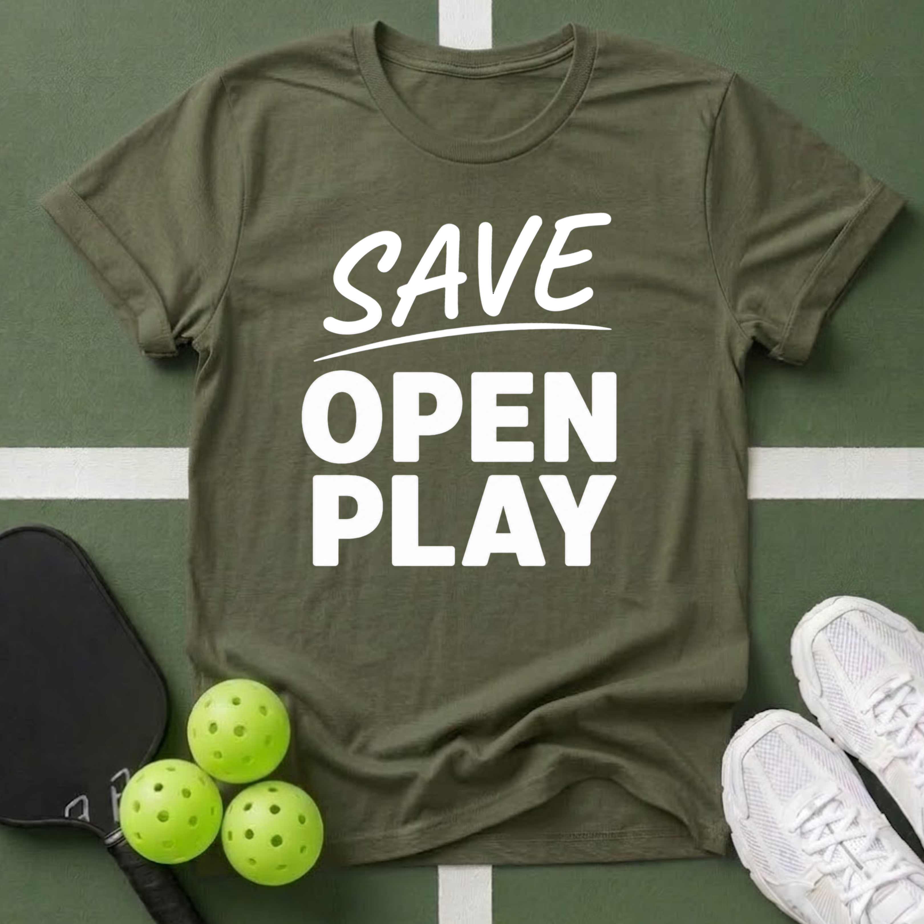 Paddle Power-  Save Minimal T-Shirt