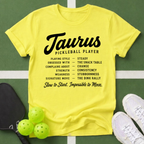 Star Player- Taurus Pickleball T-Shirt