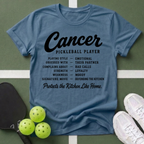 Star Player- Cancer Pickleball T-Shirt