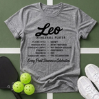 Star Player- Leo Pickleball T-Shirt