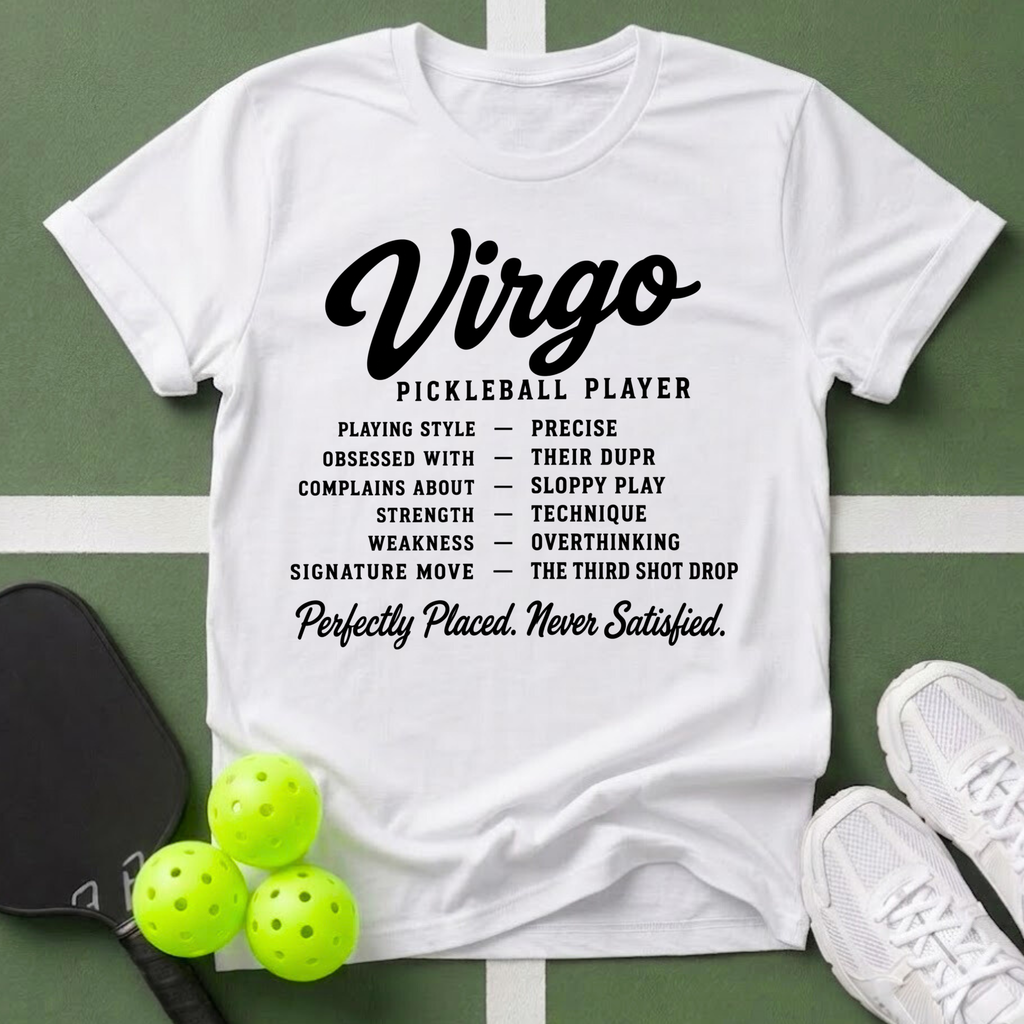 Star Player- Virgo Pickleball T-Shirt