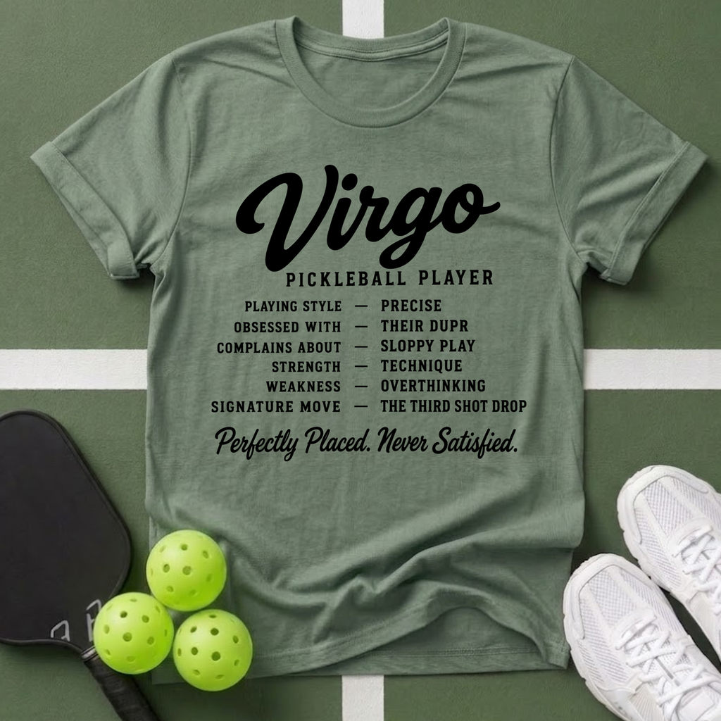 Star Player- Virgo Pickleball T-Shirt