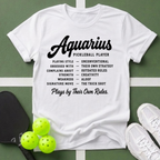 Star Player- Aquarius Pickleball T‑Shirt