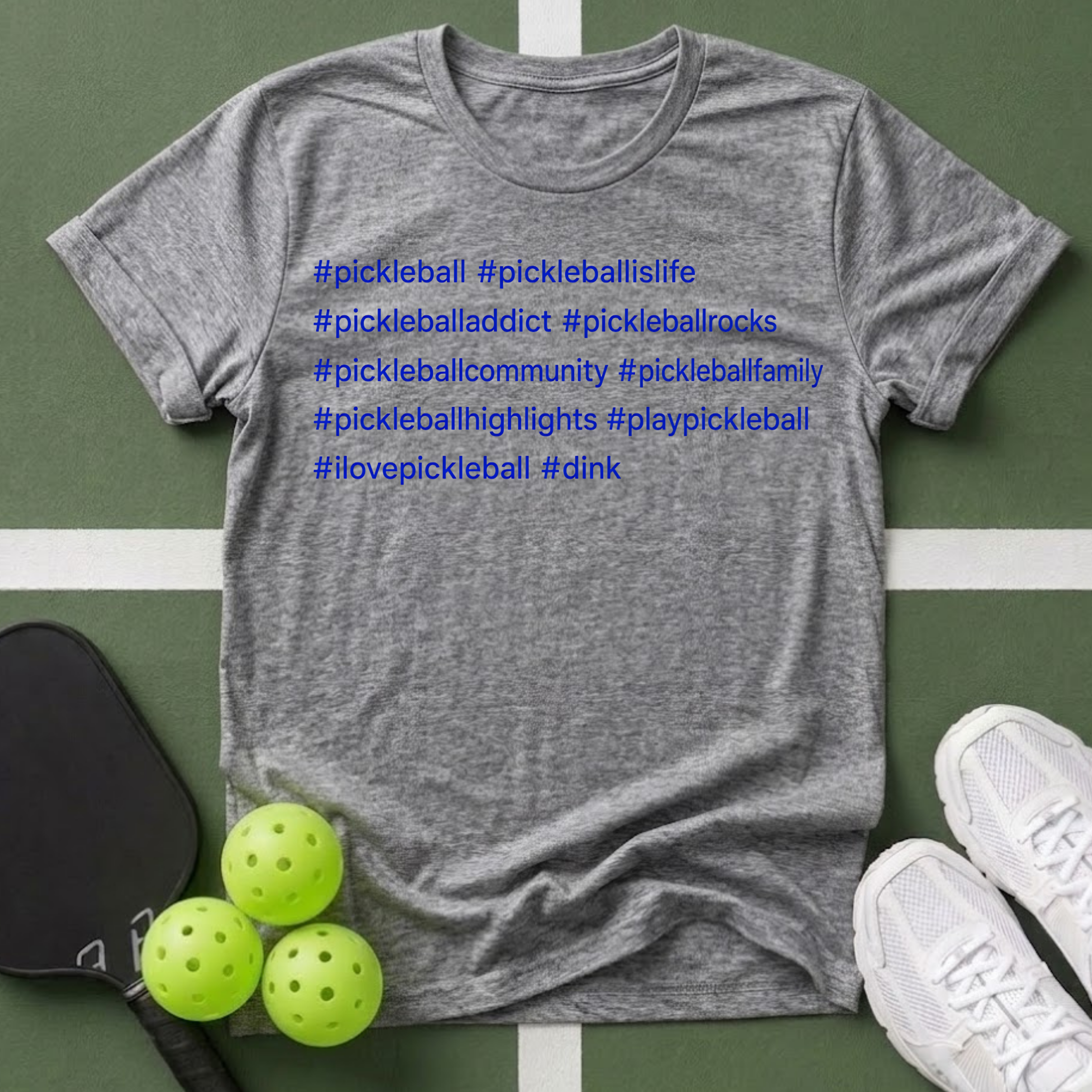 Pickleball #Hashtags T-Shirt