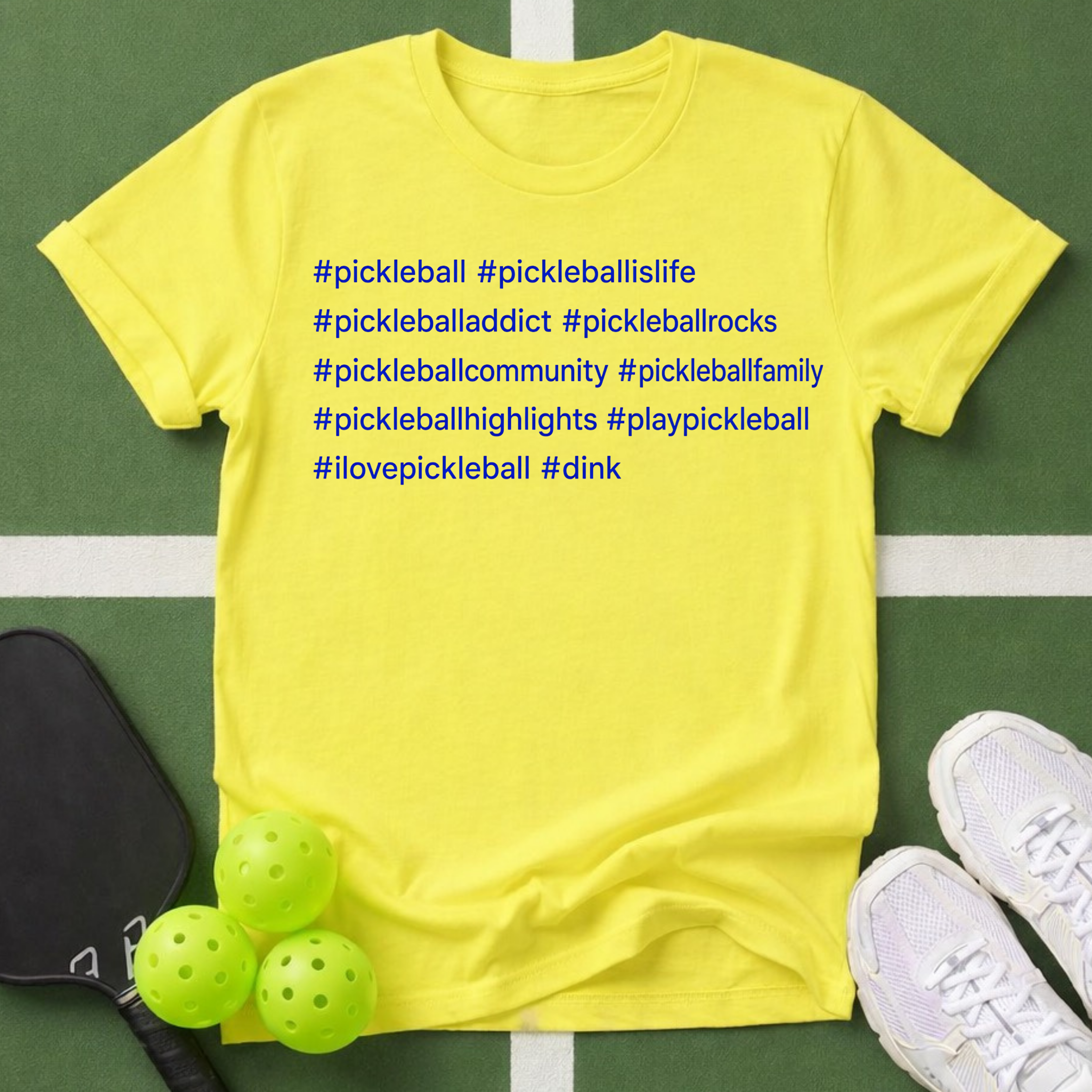Pickleball #Hashtags T-Shirt