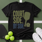 Court Side, By Side T-Shirt