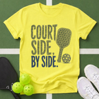 Court Side, By Side T-Shirt