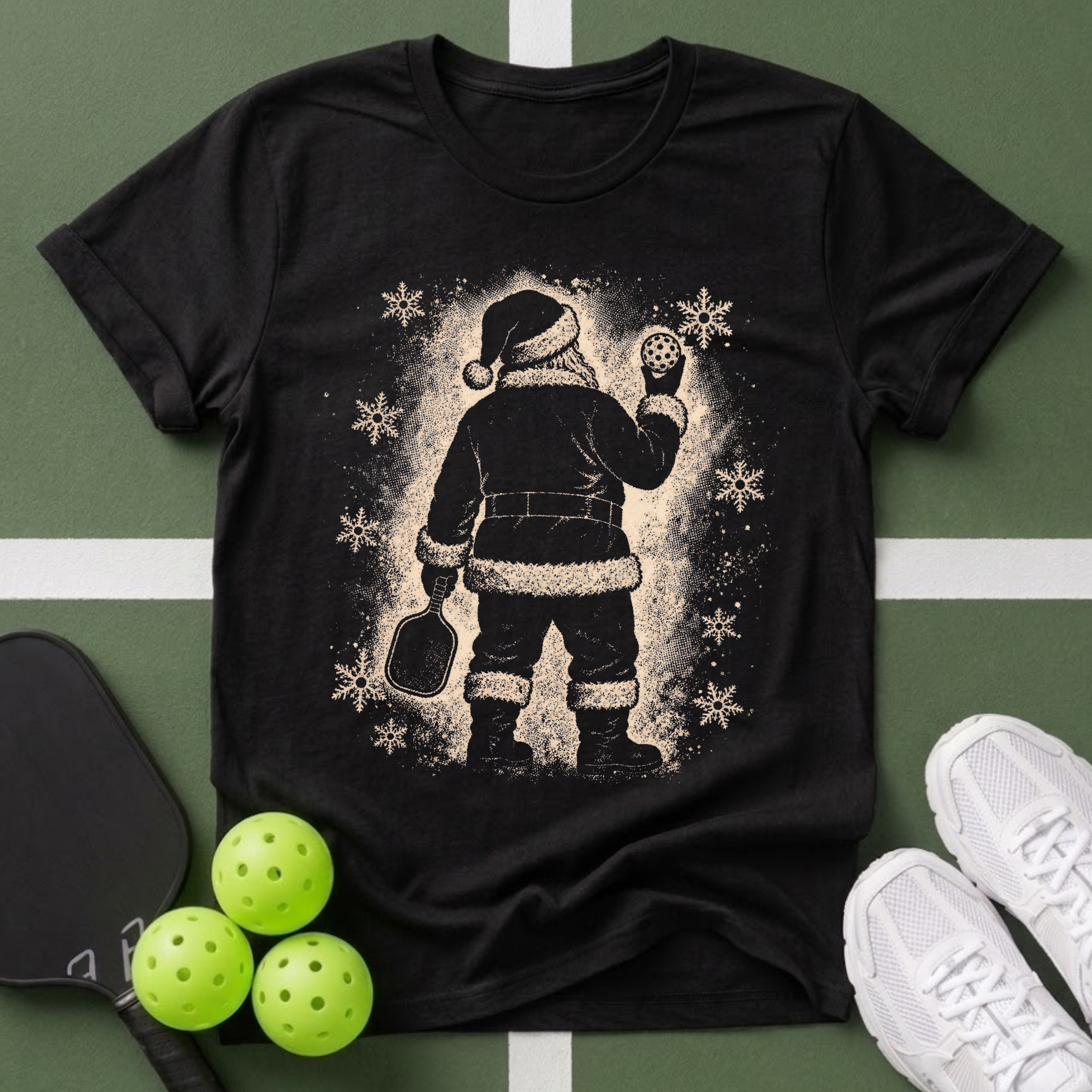 Santa Backview T‑Shirt