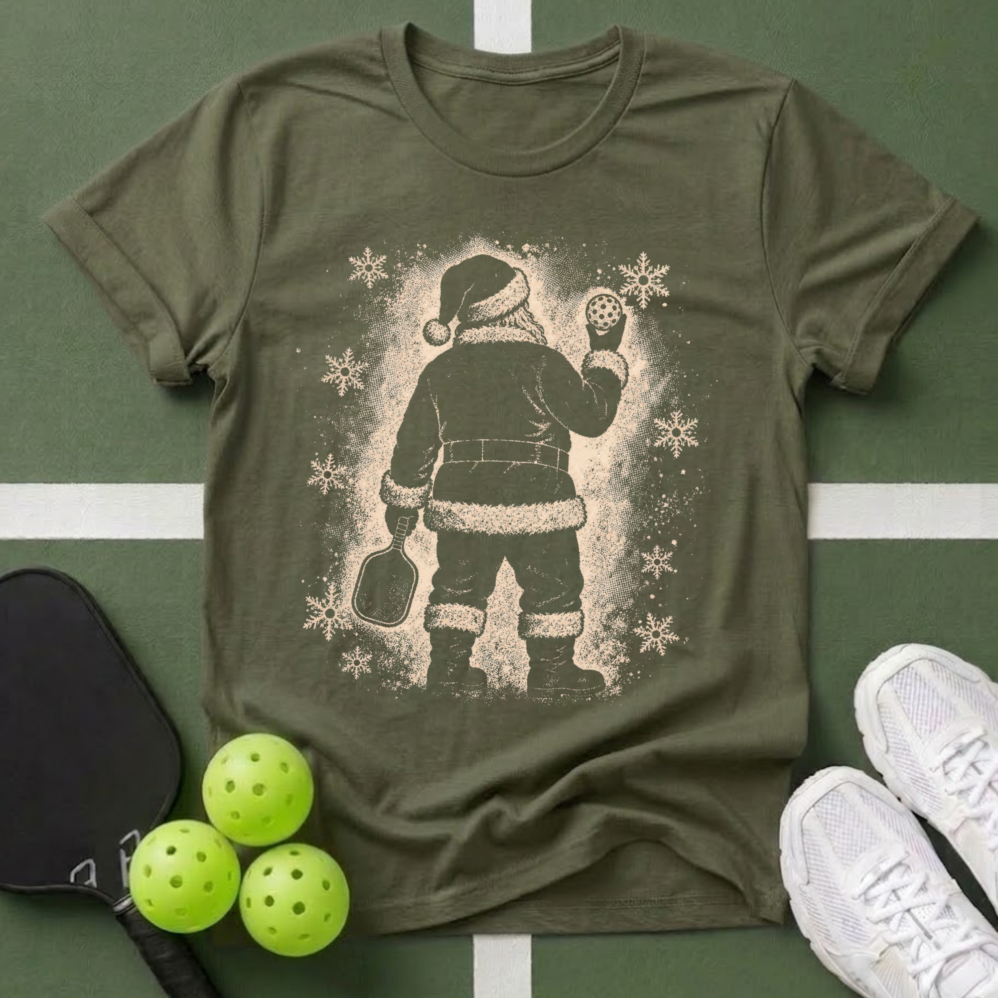 Santa Backview T‑Shirt