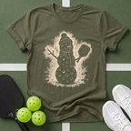 Snowman Pickleball T-Shirt