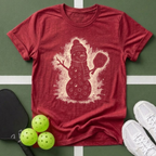 Snowman Pickleball T-Shirt