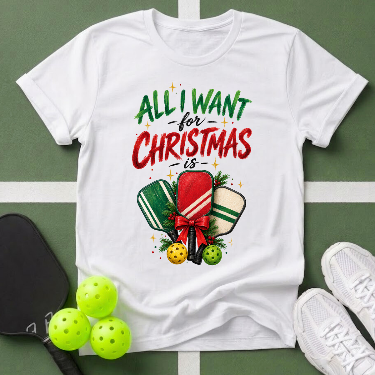 All I Want for Christmas Is Paddles T-Shirt