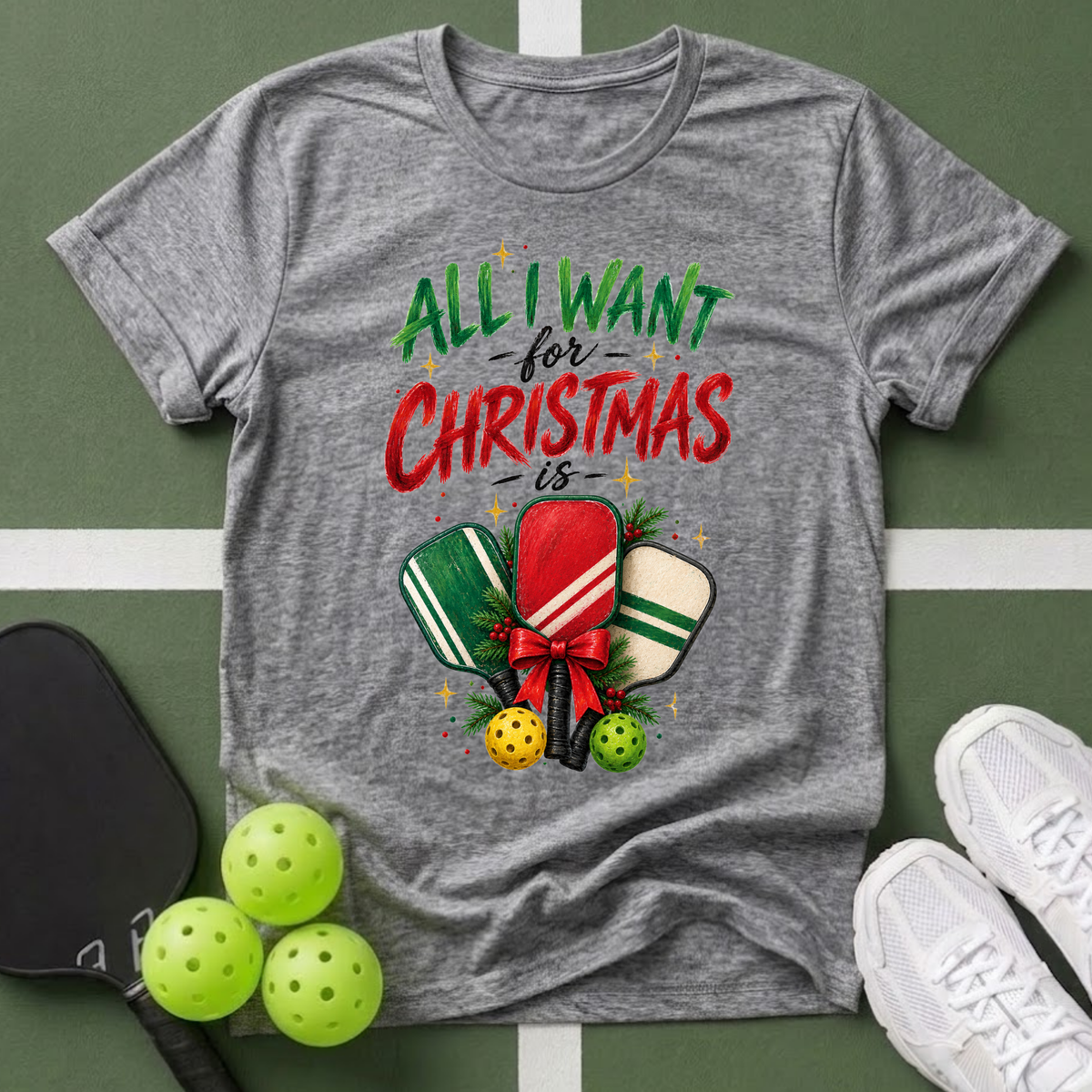 All I Want for Christmas Is Paddles T-Shirt