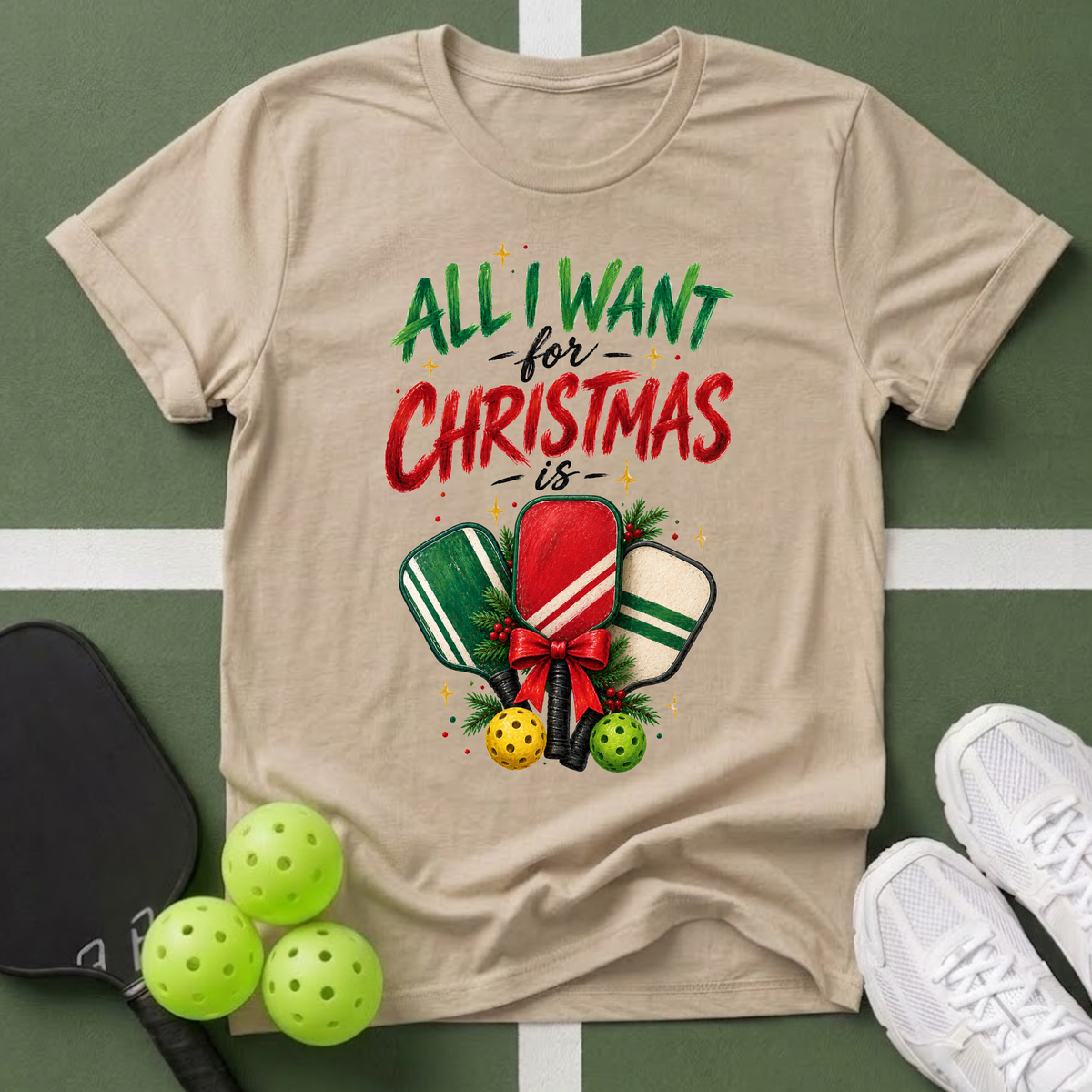 All I Want for Christmas Is Paddles T-Shirt
