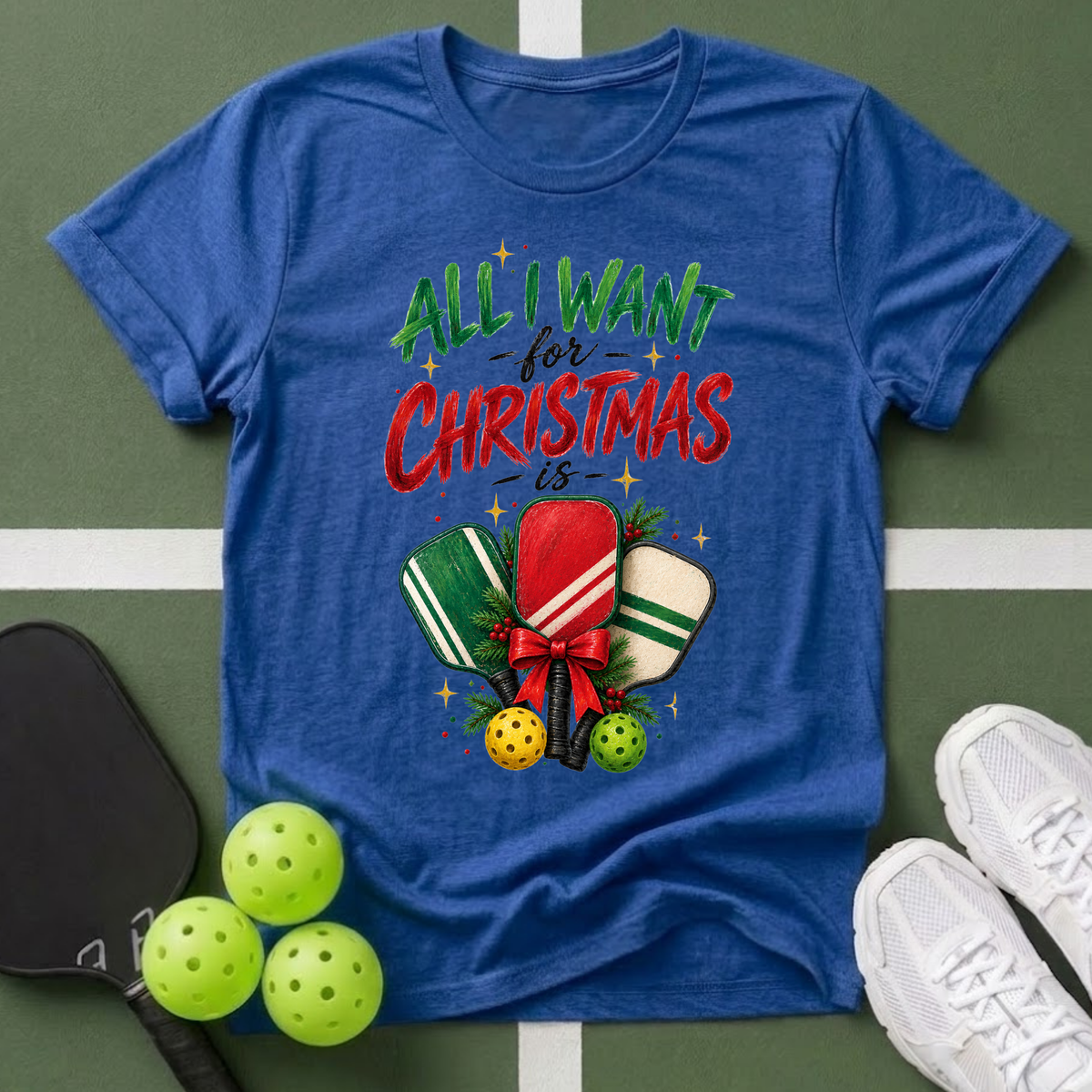 All I Want for Christmas Is Paddles T-Shirt