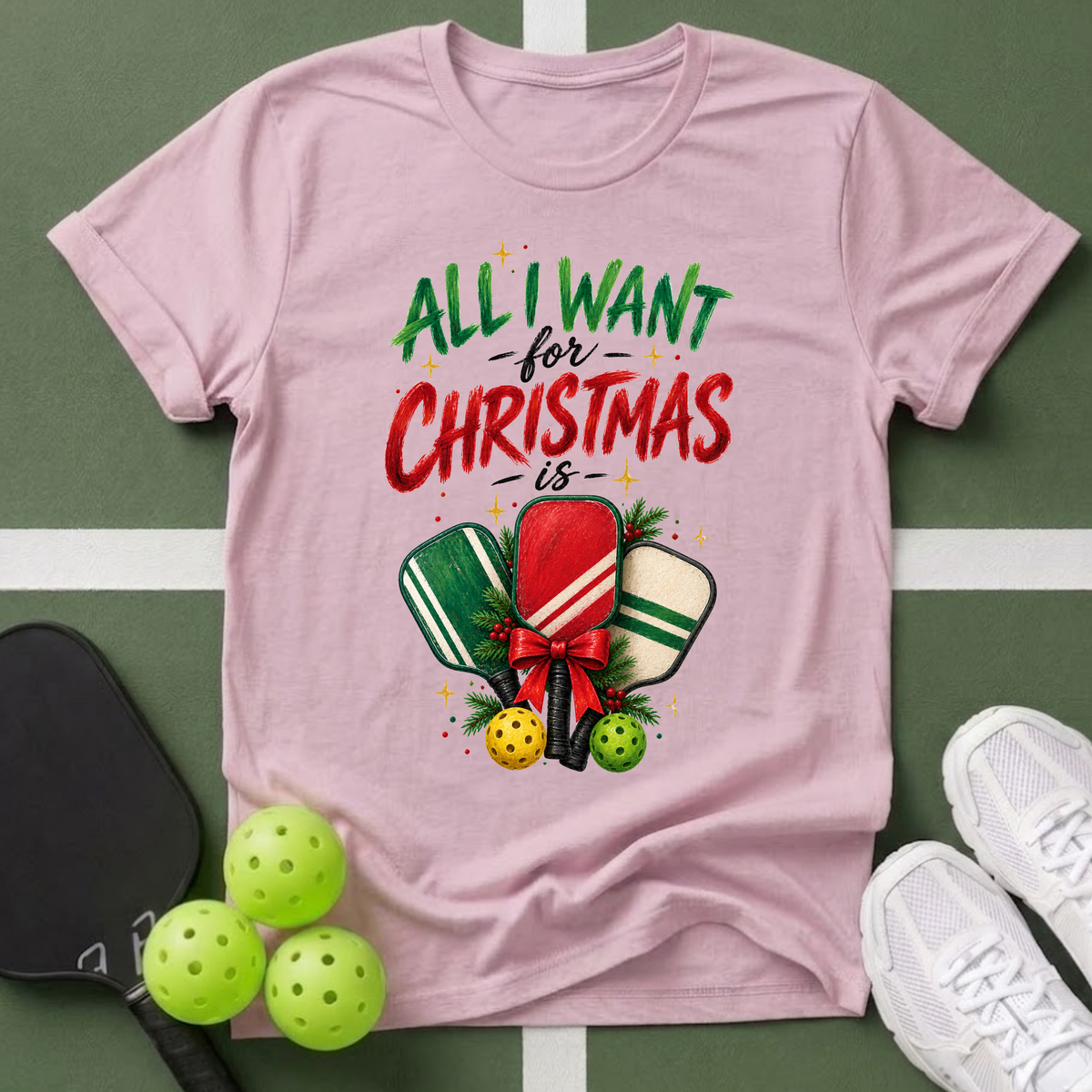 All I Want for Christmas Is Paddles T-Shirt