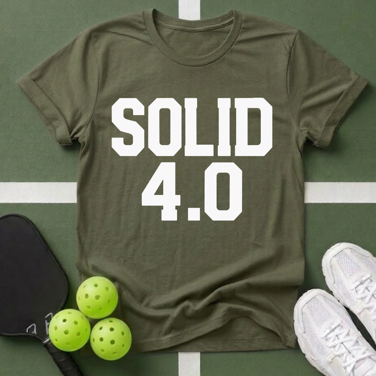 DUPR - Solid 4.0 T‑Shirt