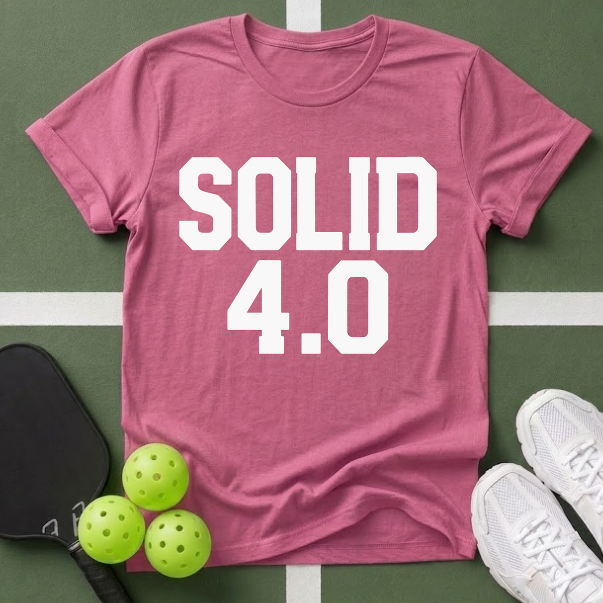 DUPR - Solid 4.0 T‑Shirt