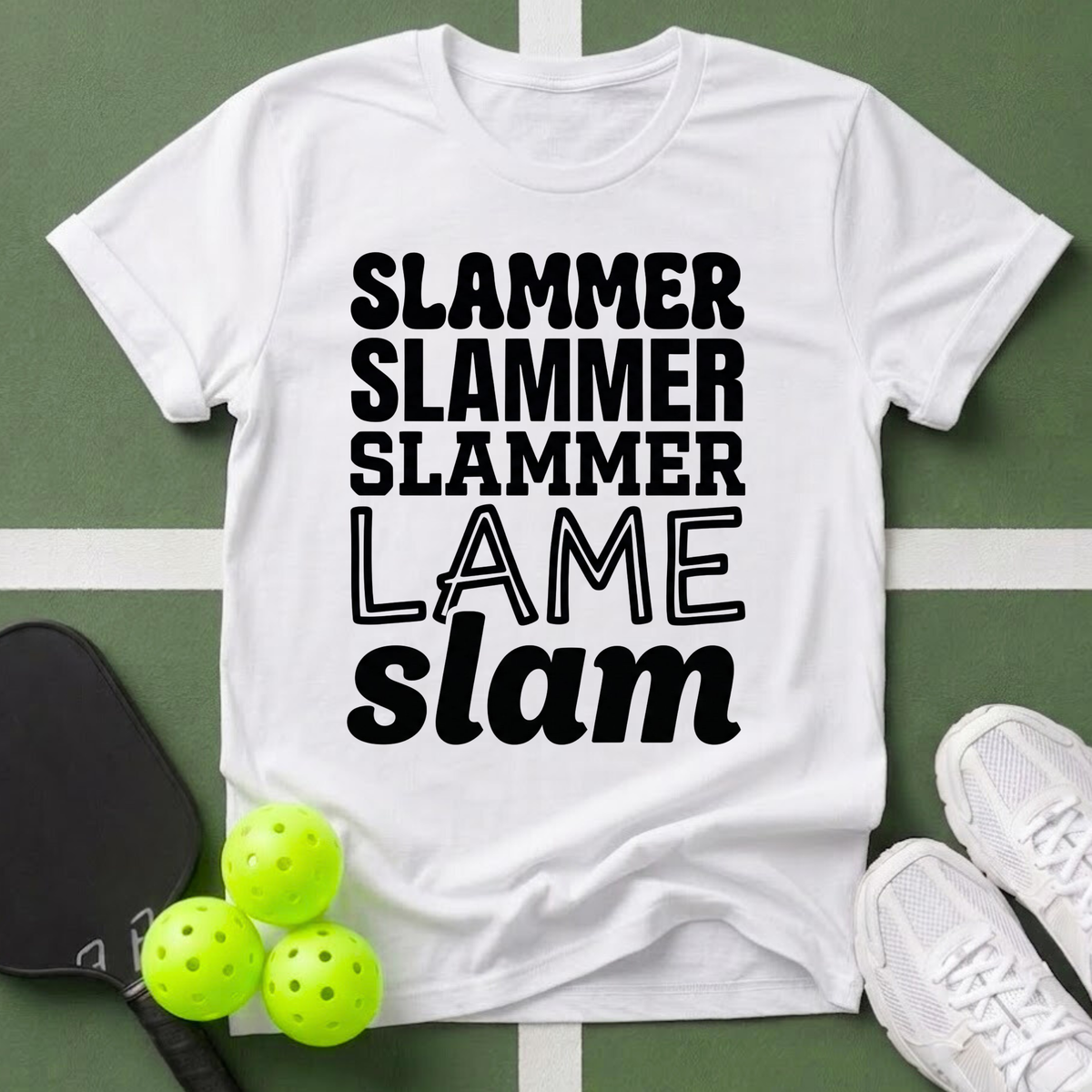 Stacked Slammer Slammer T-Shirt