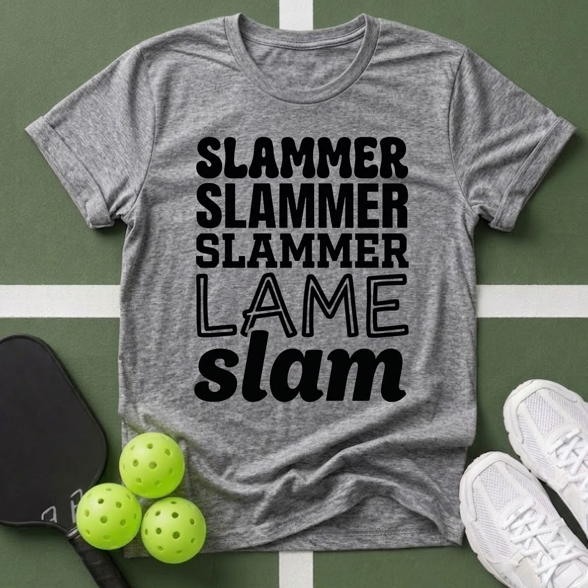 Stacked Slammer Slammer T-Shirt