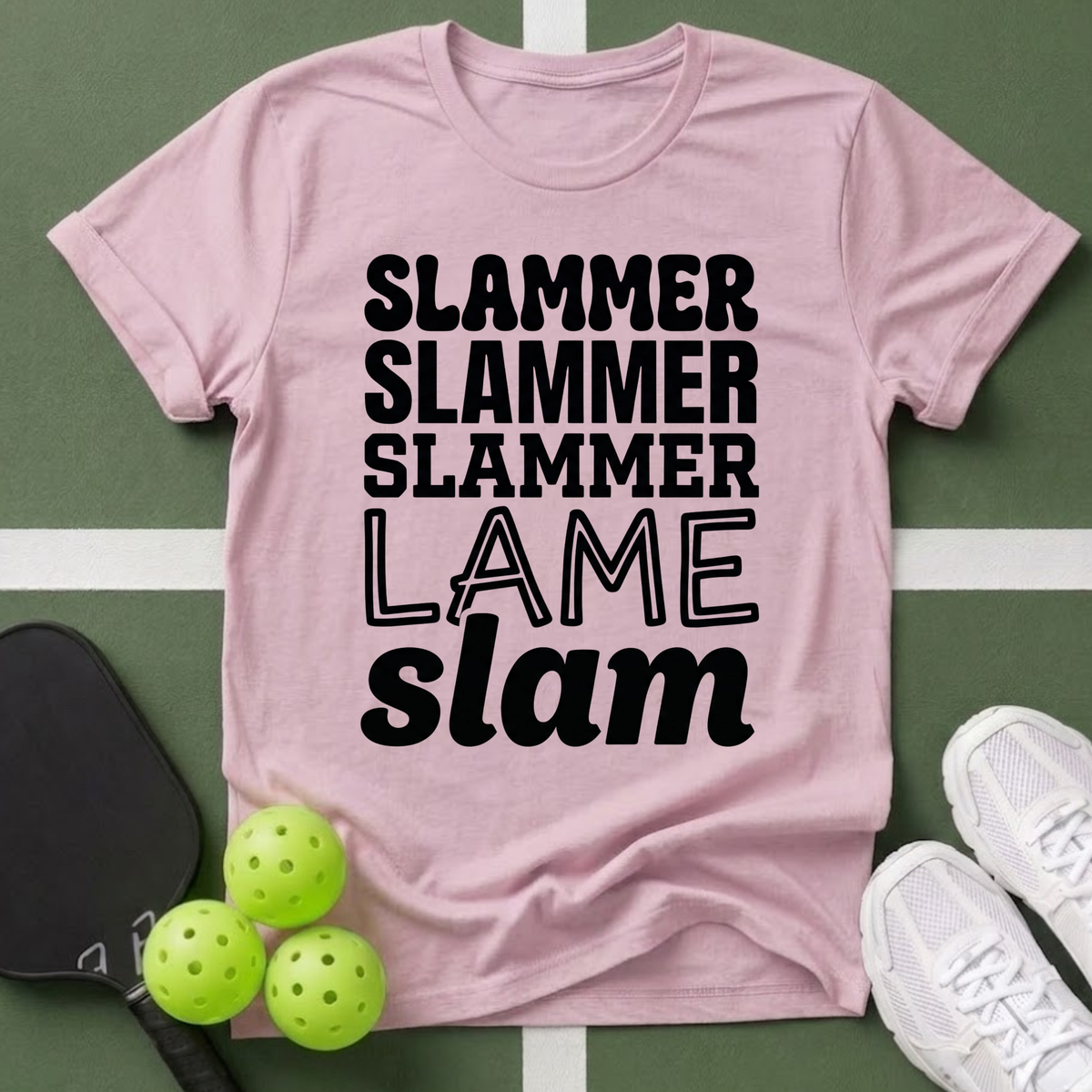 Stacked Slammer Slammer T-Shirt