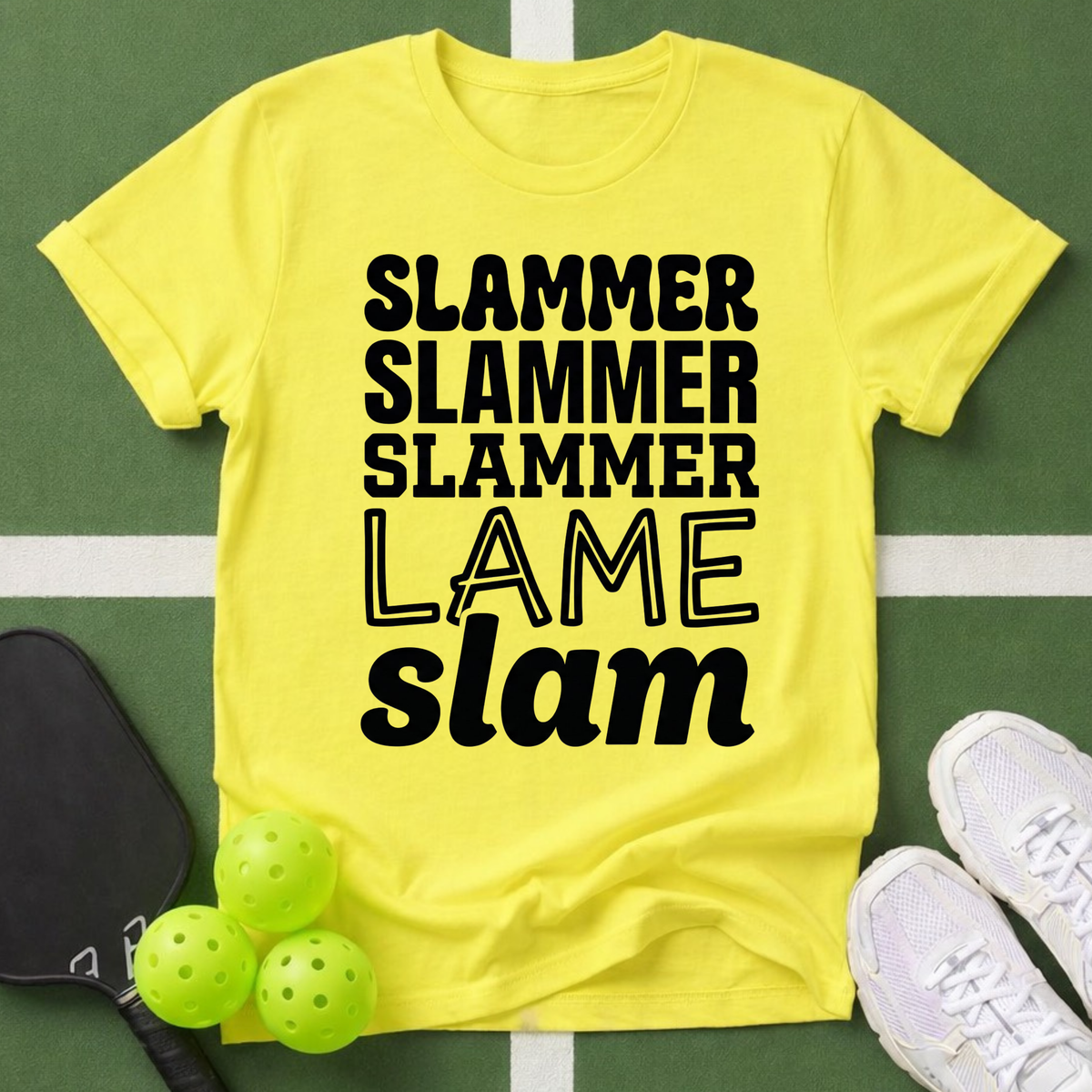 Stacked Slammer Slammer T-Shirt