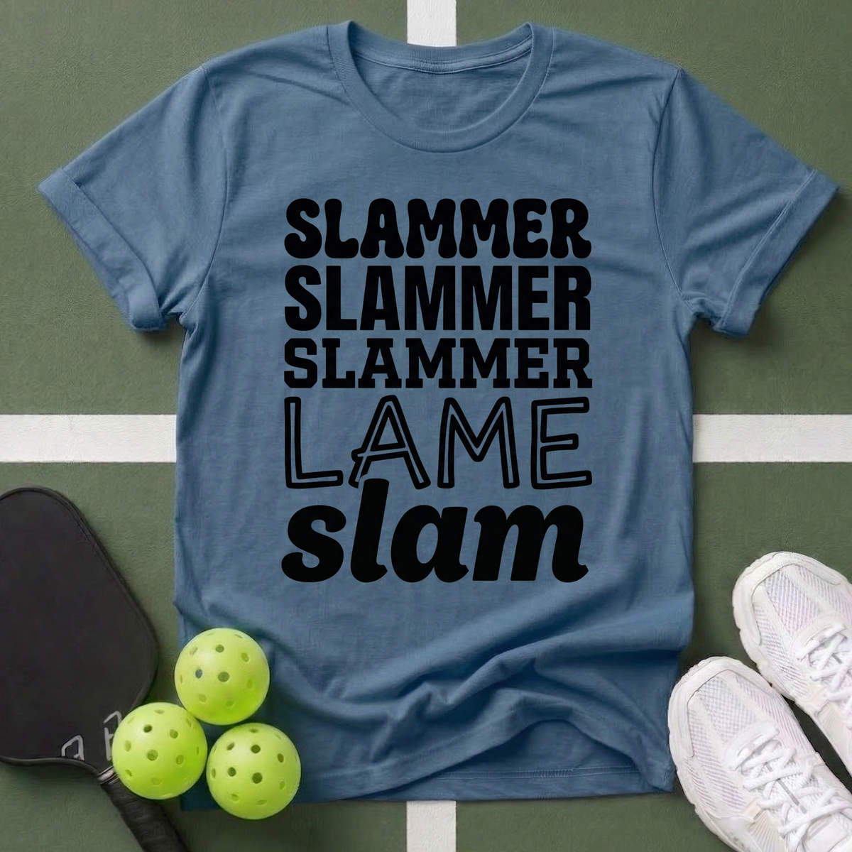 Stacked Slammer Slammer T-Shirt