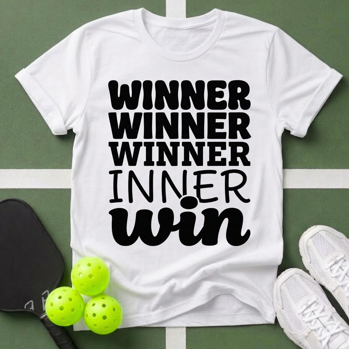 Stacked Winner Winner T-Shirt