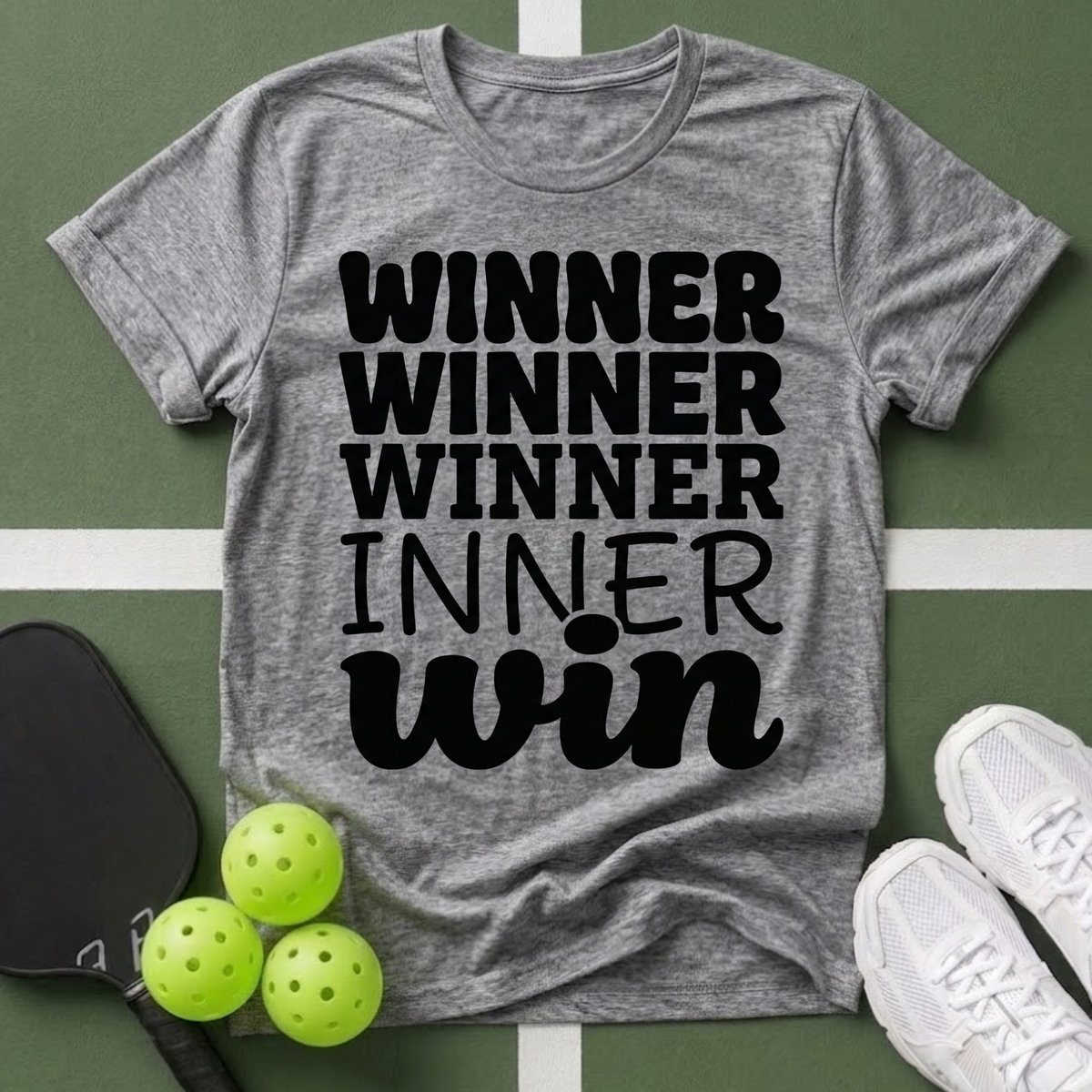 Stacked Winner Winner T-Shirt