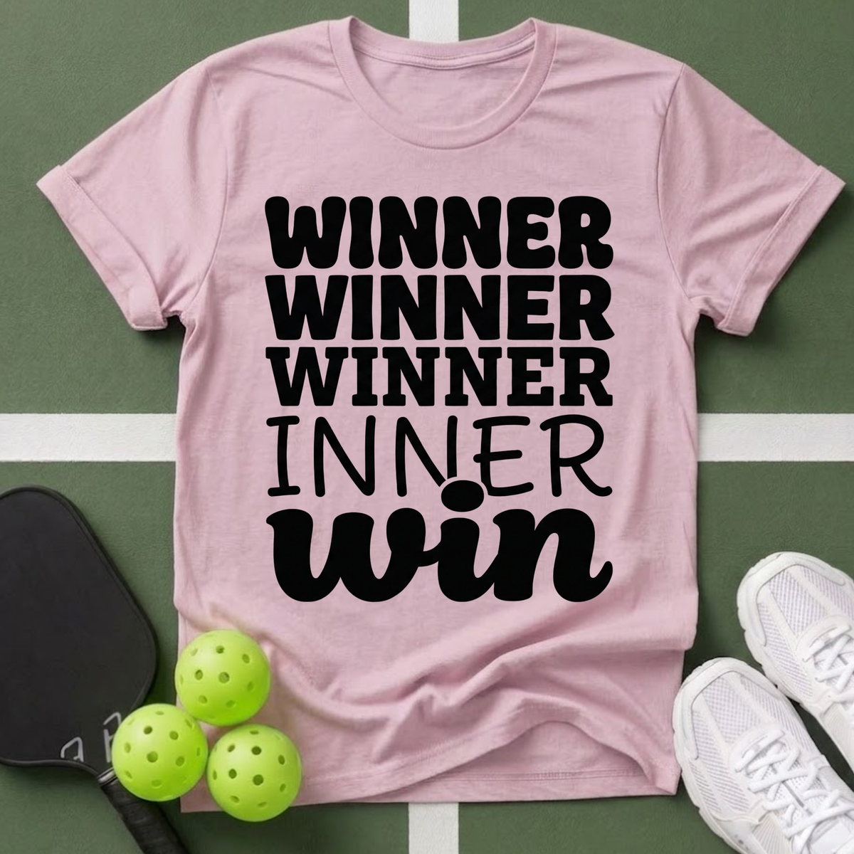 Stacked Winner Winner T-Shirt